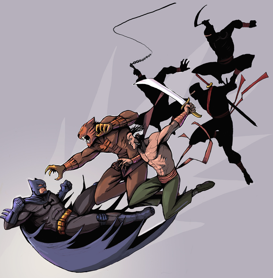 The league League of Assassins (Shadows) Fan Art