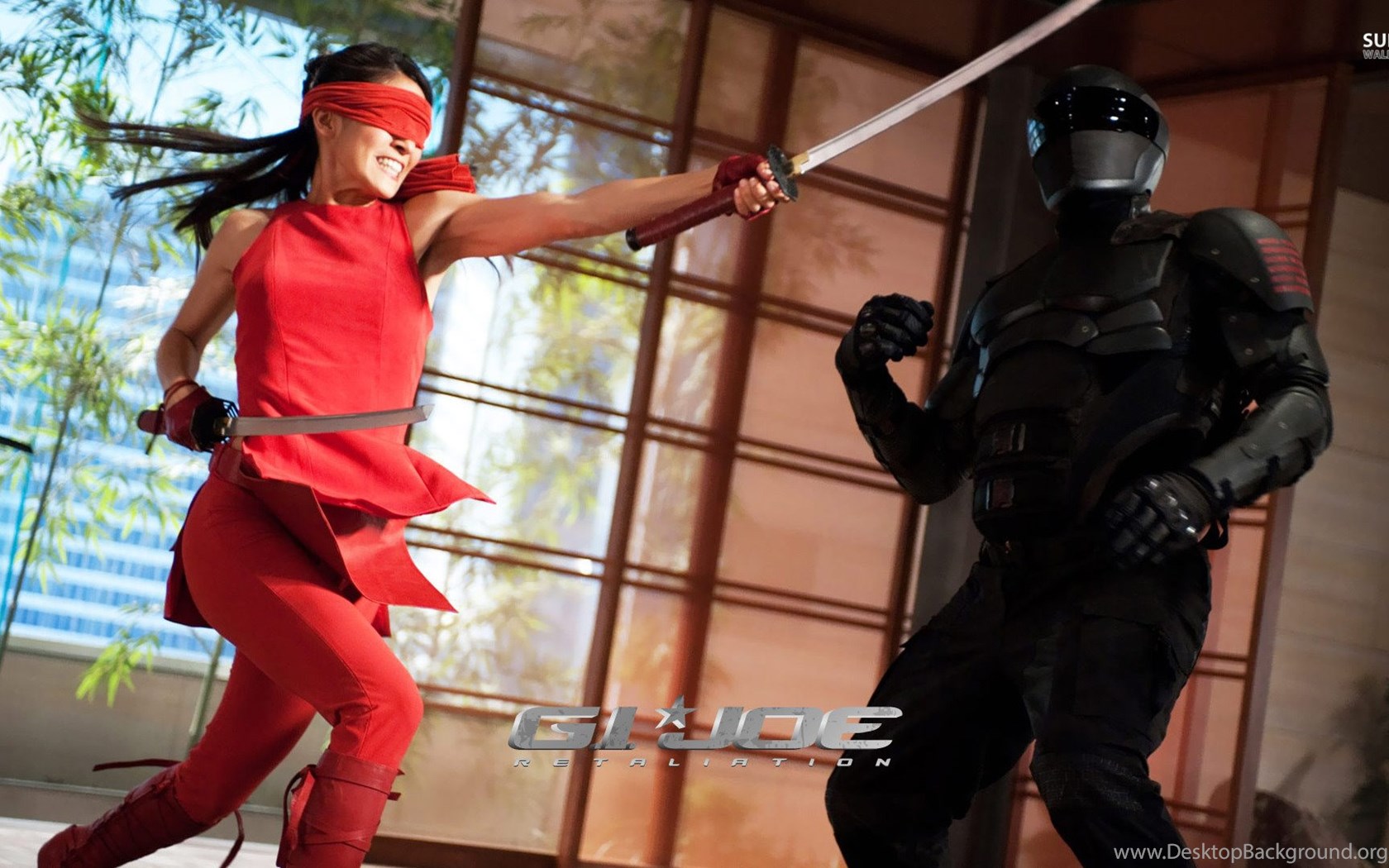Jinx And Snake Eyes G.I. Joe: Retaliation Wallpaper Movie. Desktop Background