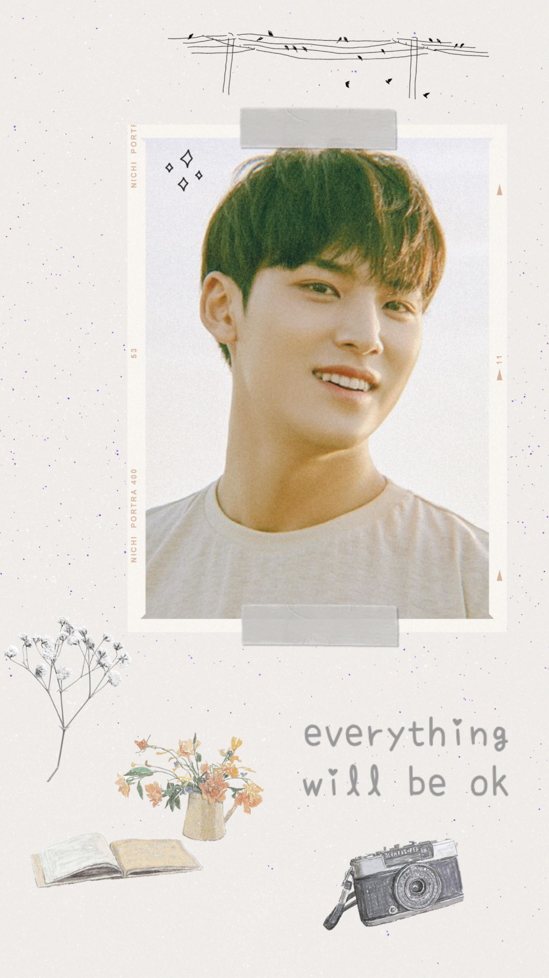 Wonwoo and Mingyu wallpaper! excuse the ambiguous aesthetic, even I don't know where I was going with these :): seventeen