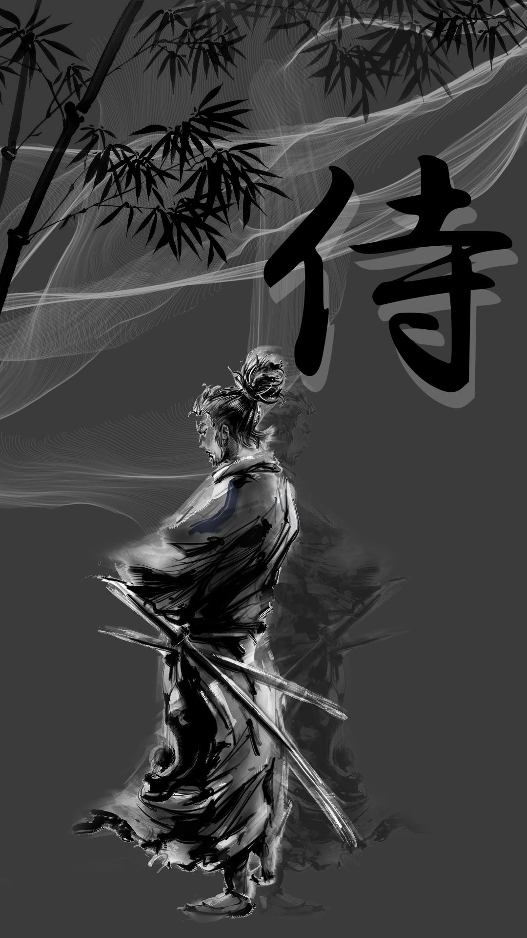 Samurai Mobile HD Wallpaper. Samurai wallpaper, Joker iphone wallpaper, Fantasy samurai