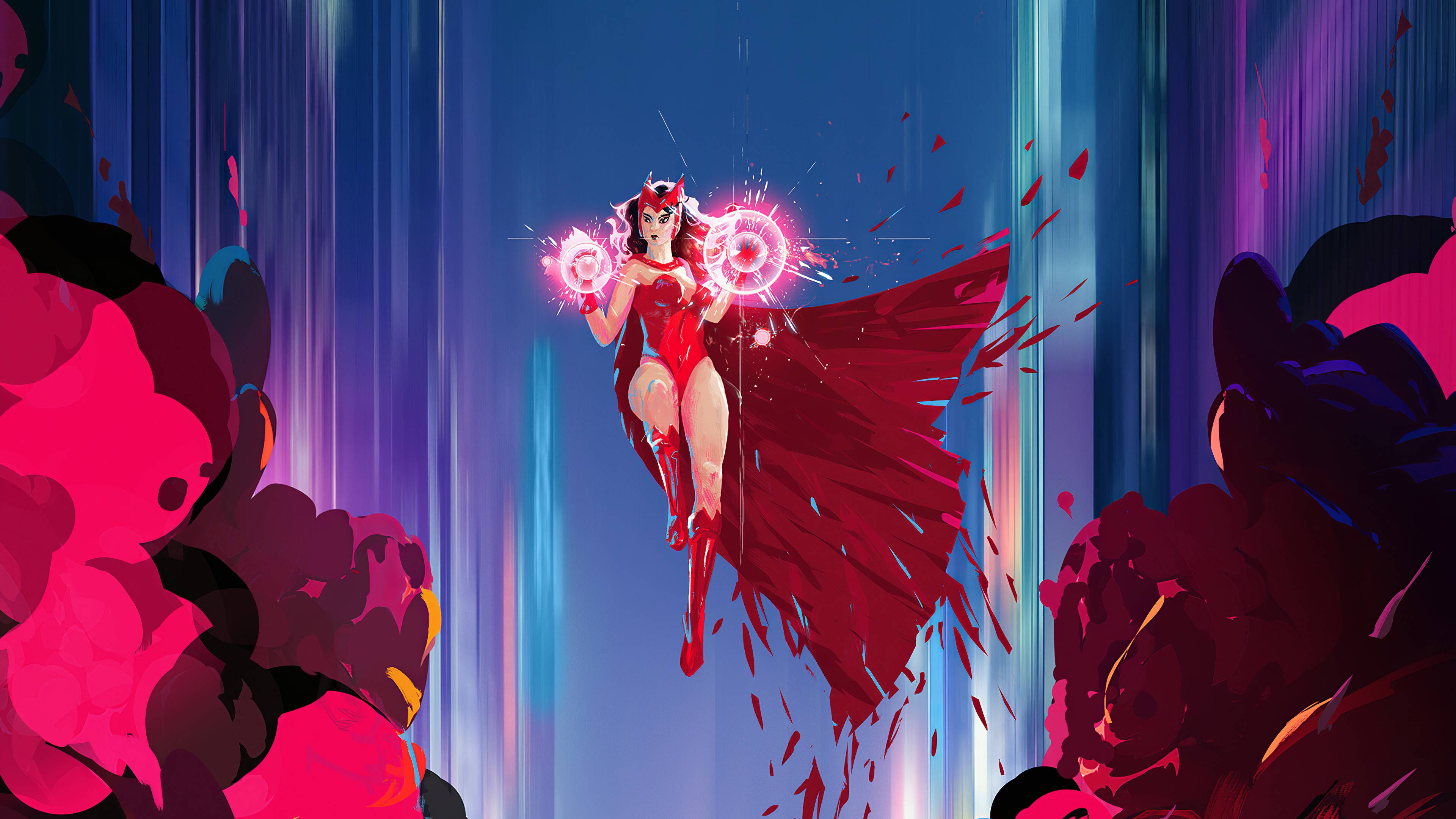Scarlet Witch Art Wallpaper Free Scarlet Witch Art Background