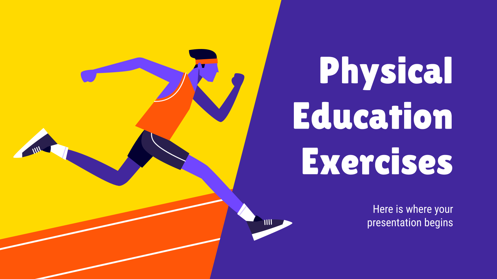 PE Exercises Google Slides theme & PowerPoint
