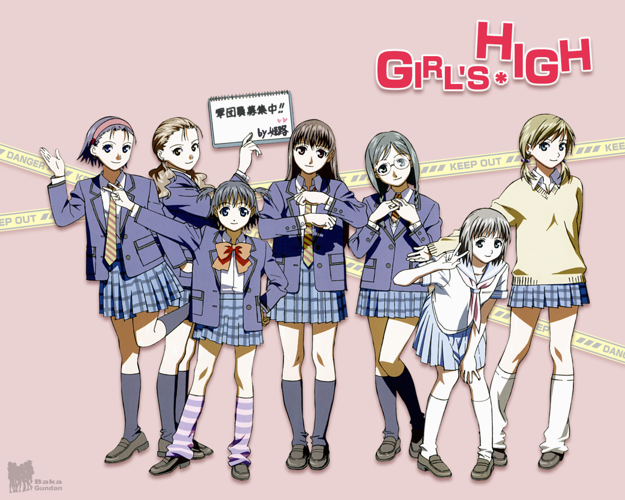 High School Girls Anime Characters