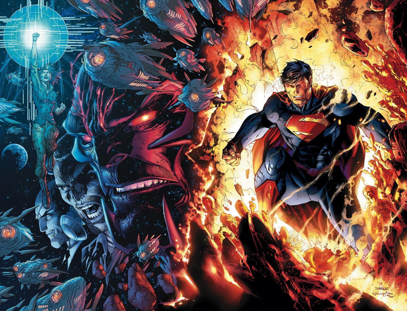 Superman vs Darkseid Wallpaper Free Superman vs Darkseid Background