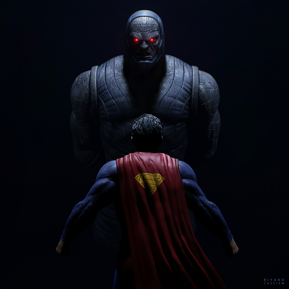 Superman vs Darkseid Wallpaper Free Superman vs Darkseid Background