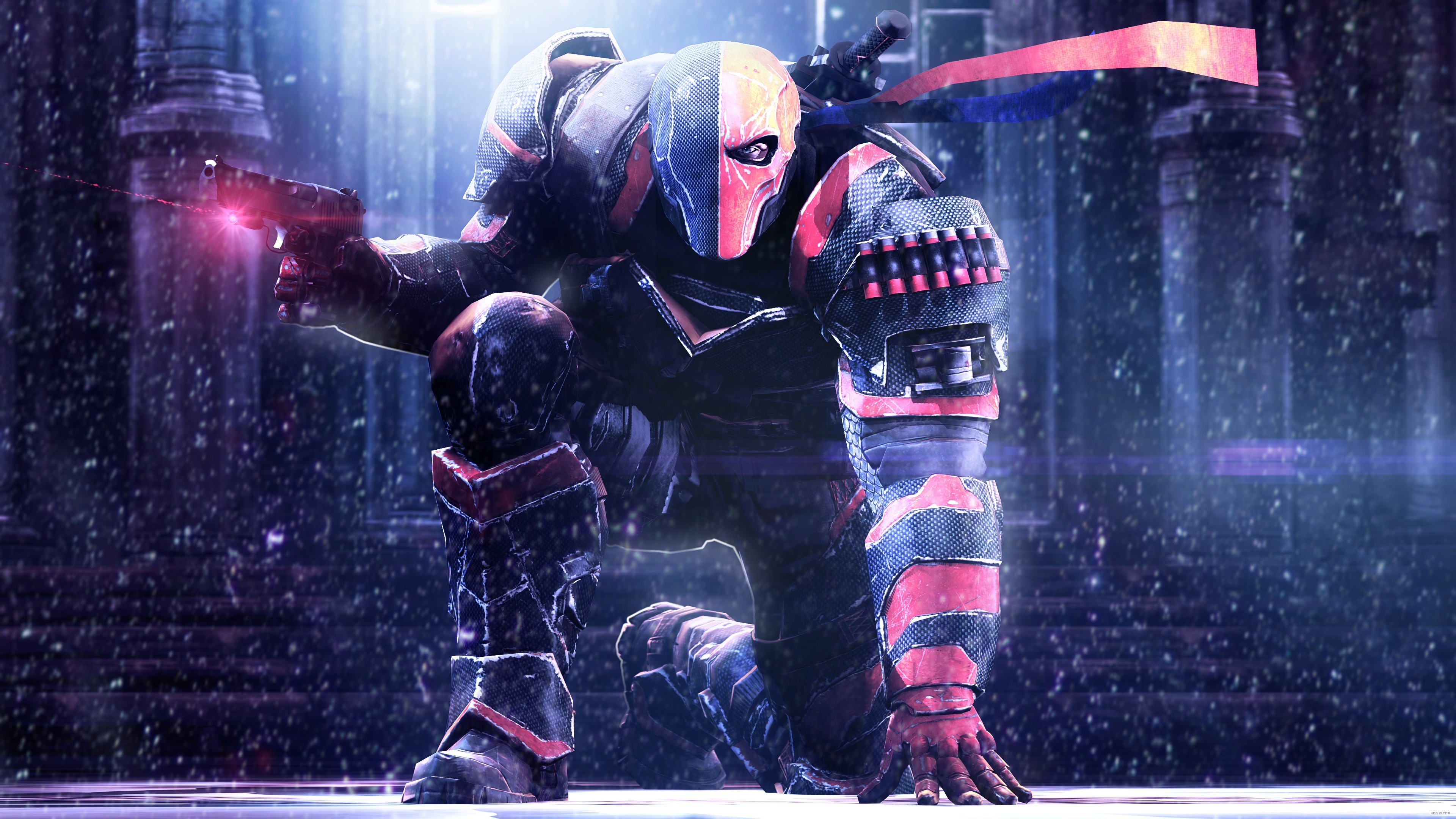 #Deathstroke, #video games, #Batman: Arkham Origins, wallpaper. Mocah HD Wallpaper