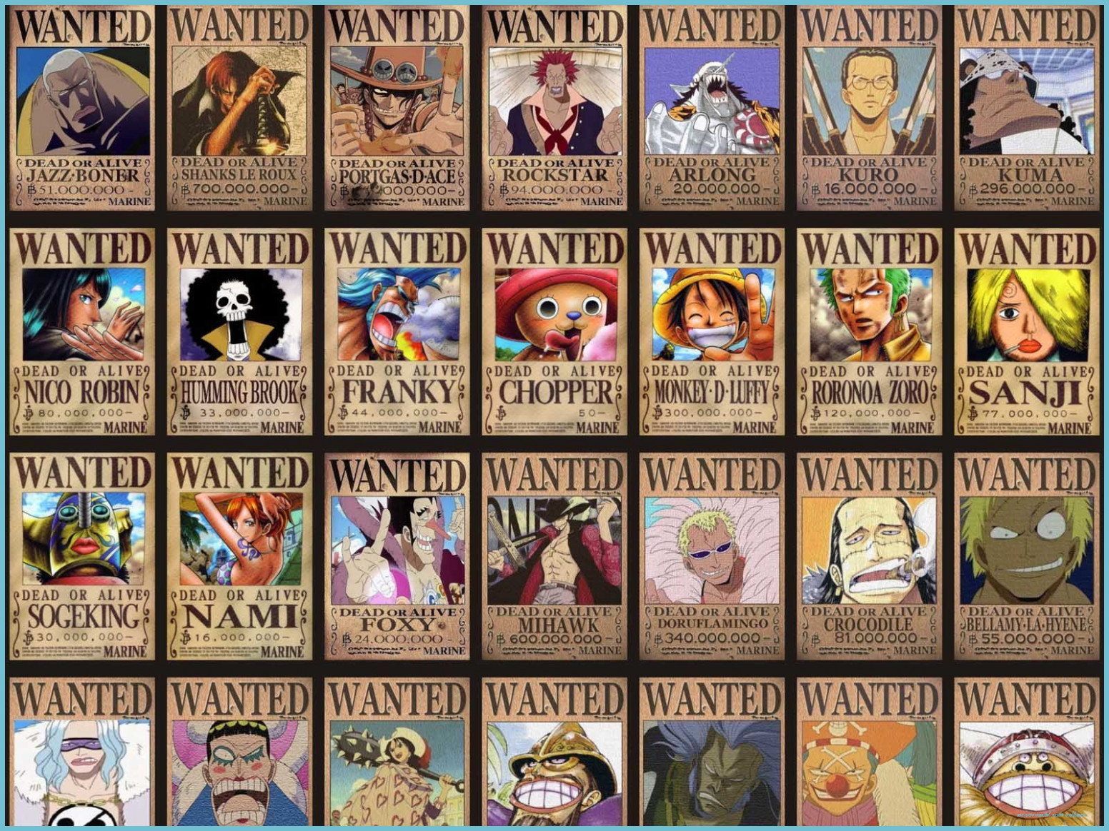 This Is Why One Piece Wanted Poster Wallpaper Is So Famous!. One Piece Wanted Poster Wallpaper