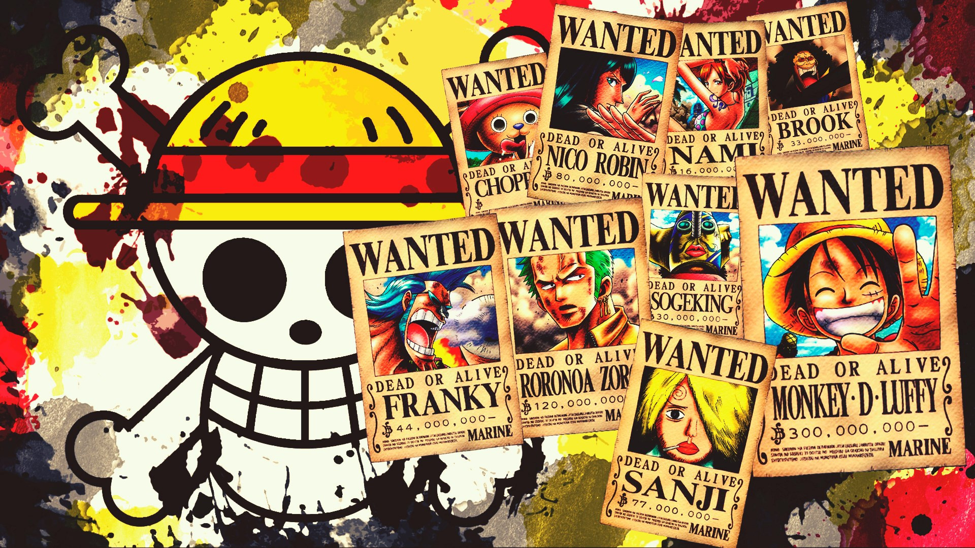 One Piece Wallpaper Wanted background picture