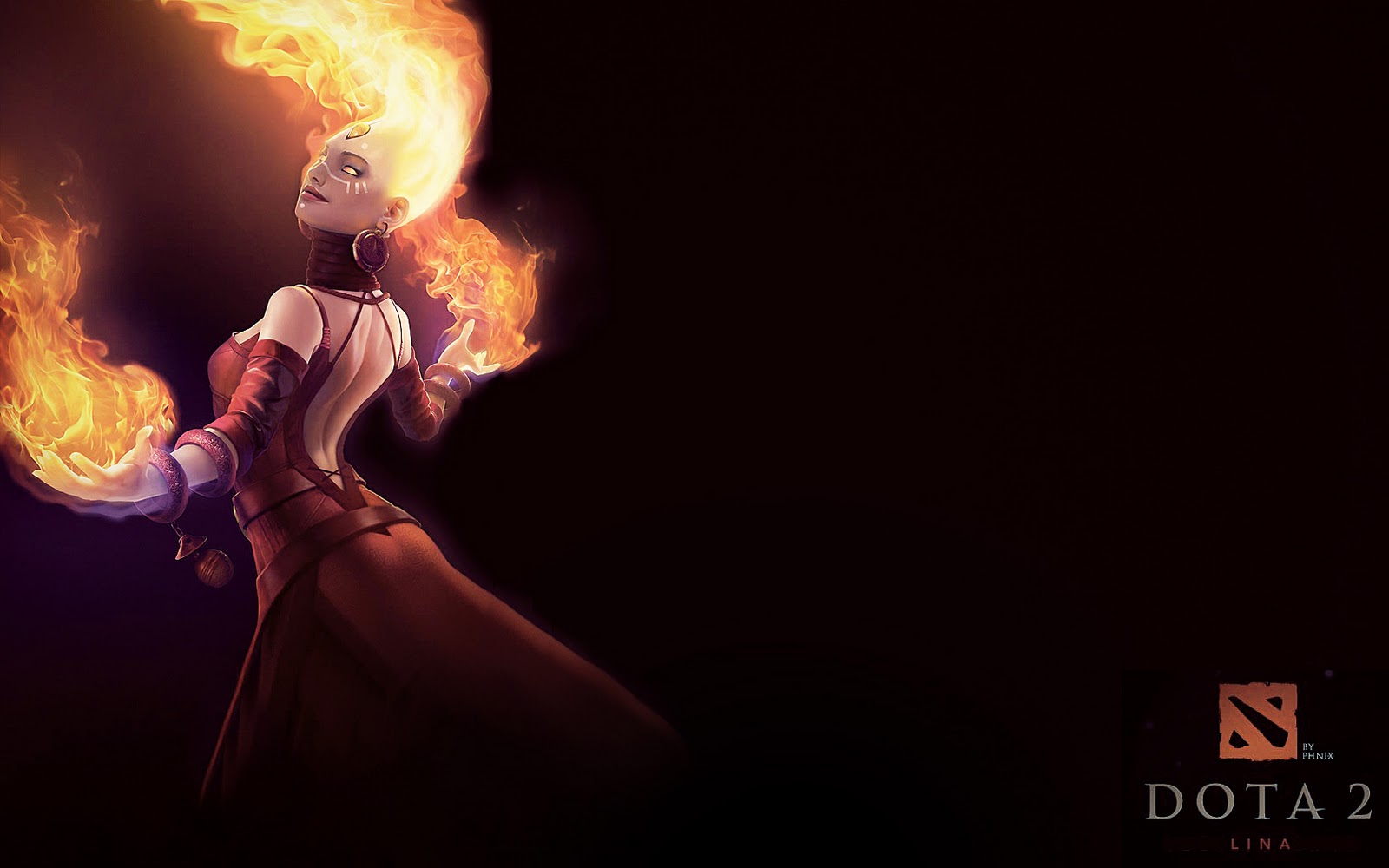 Lina Inverse | Defense of the ancients, Female character concept, Concept  art characters