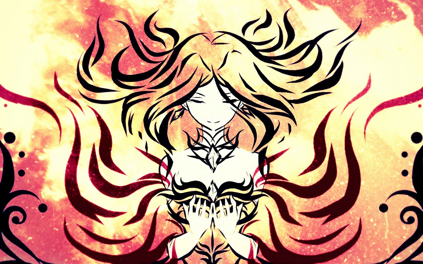 Desktop Wallpaper Lina, Defense Of The Ancients 2, Dota 2 Video Game, Gaming, HD Image, Picture, Background, Qlduhg