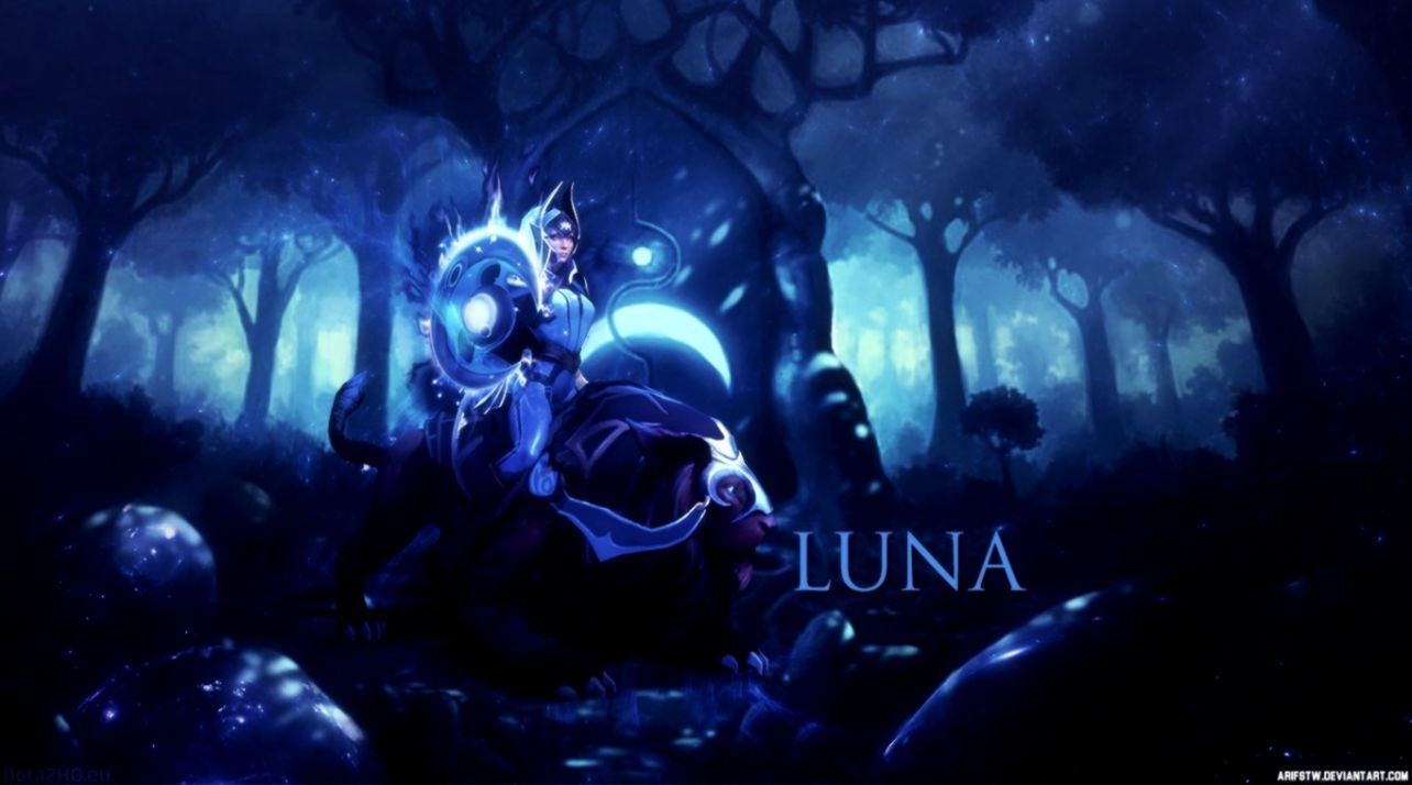 Luna Dota 2 Wallpaper