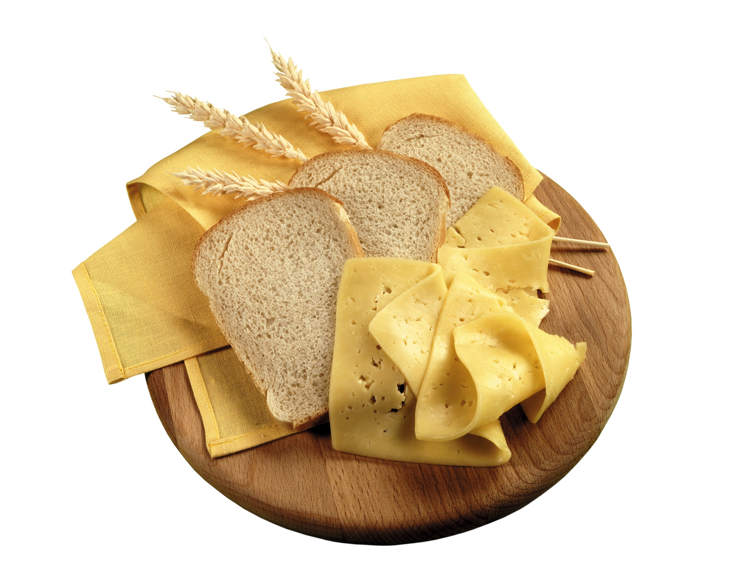 Desktop Wallpaper Bread Cheese spikes Food White 2408x1920