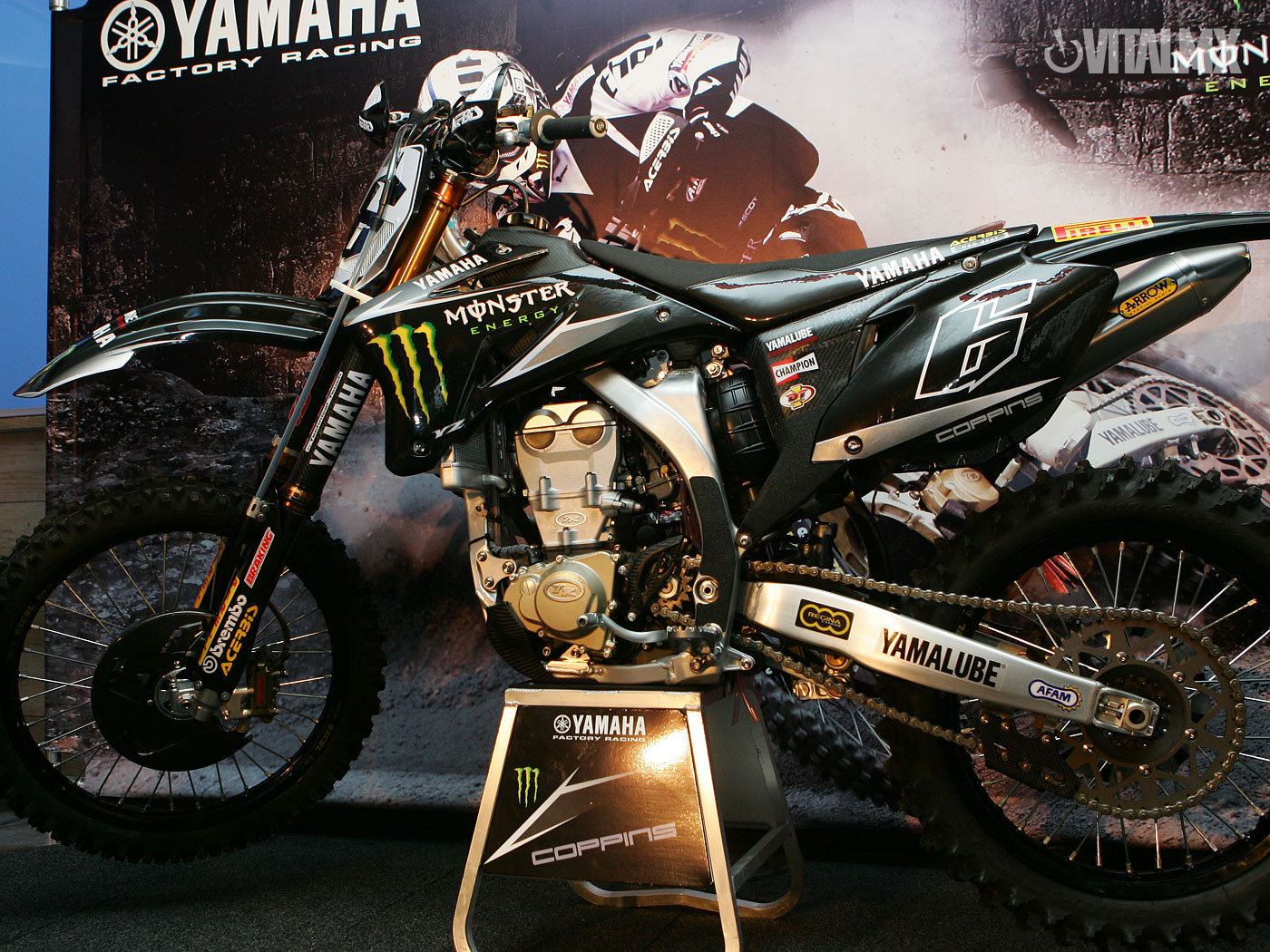 Monster Yamaha Dirt Bike.