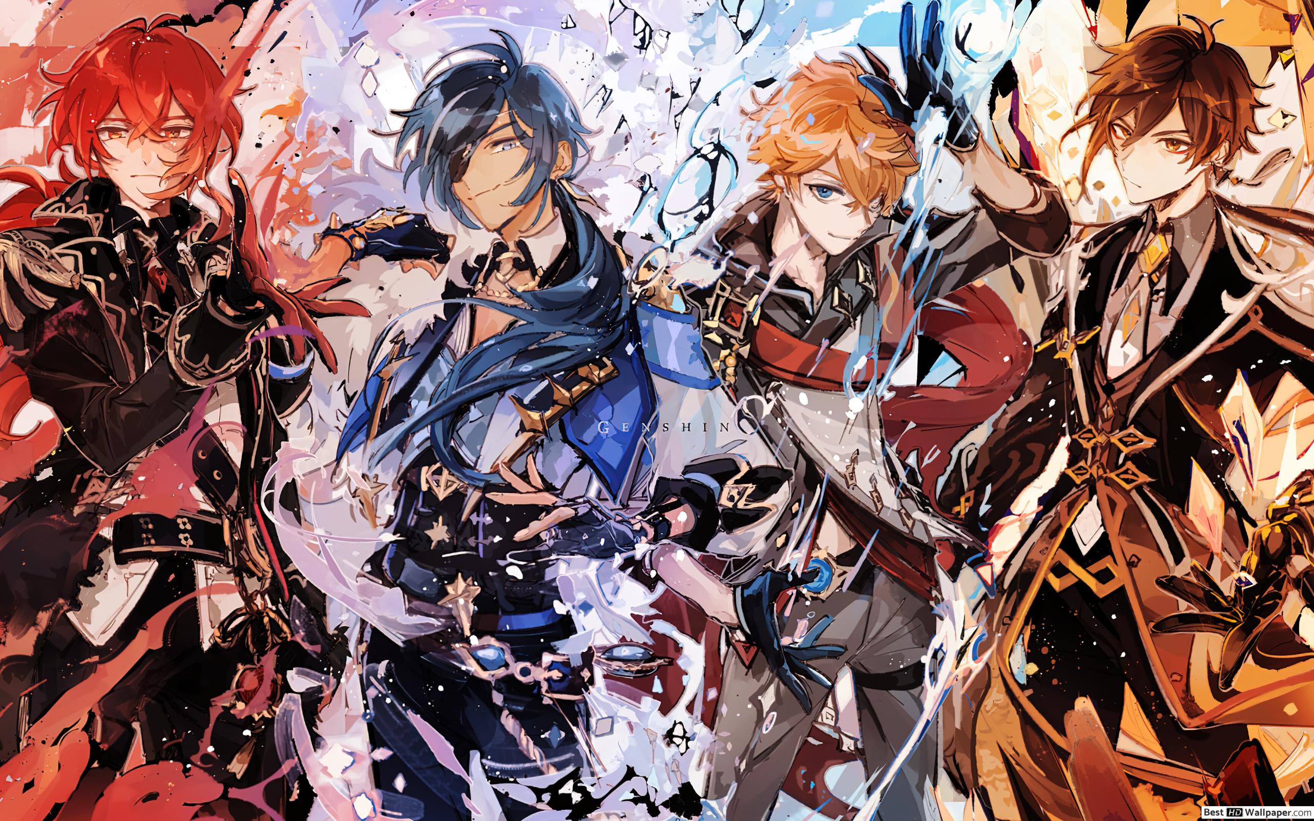 Boy Champs Impact (Anime Video Game) HD wallpaper download