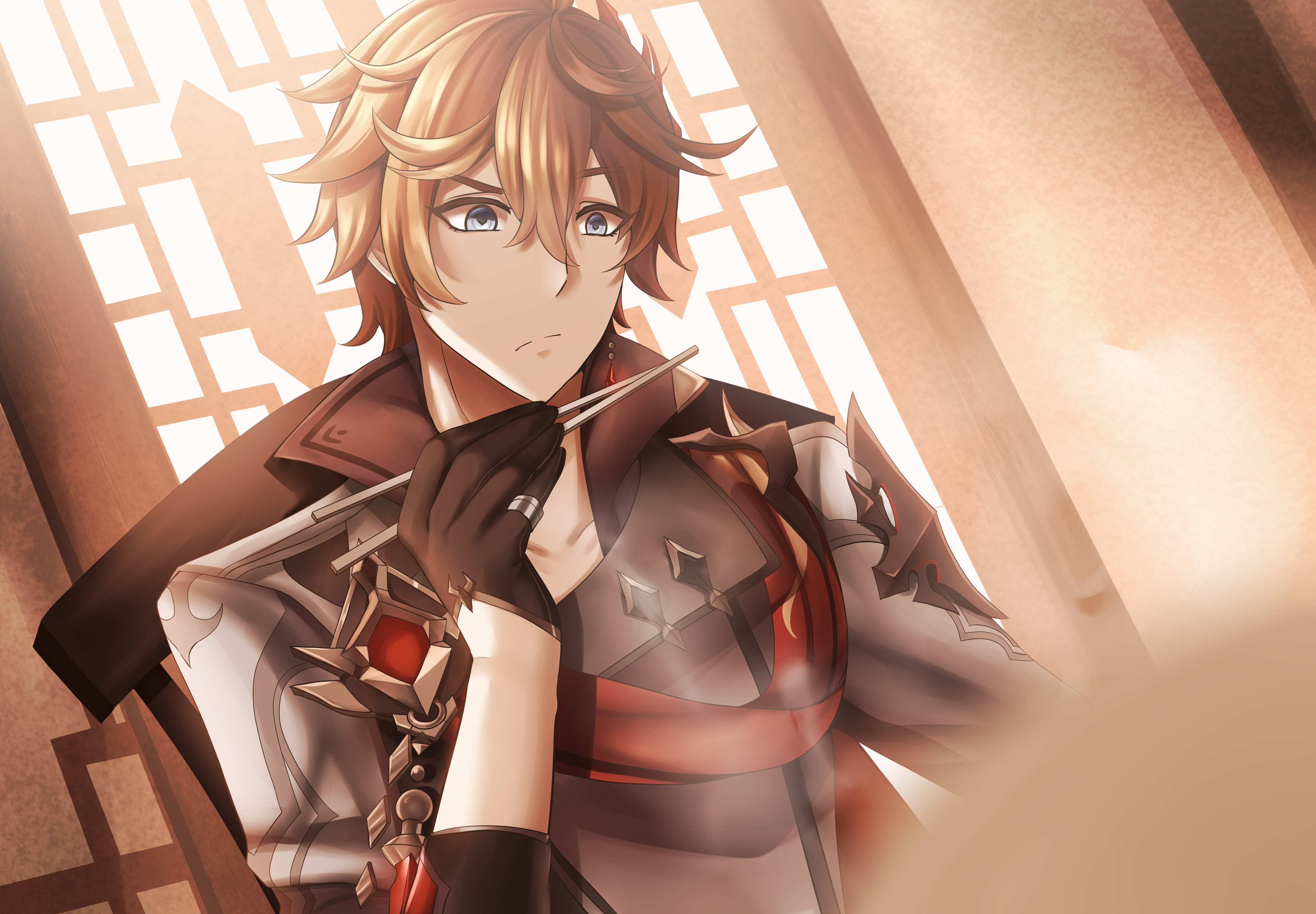 Tartaglia (Genshin Impact) HD Wallpaper