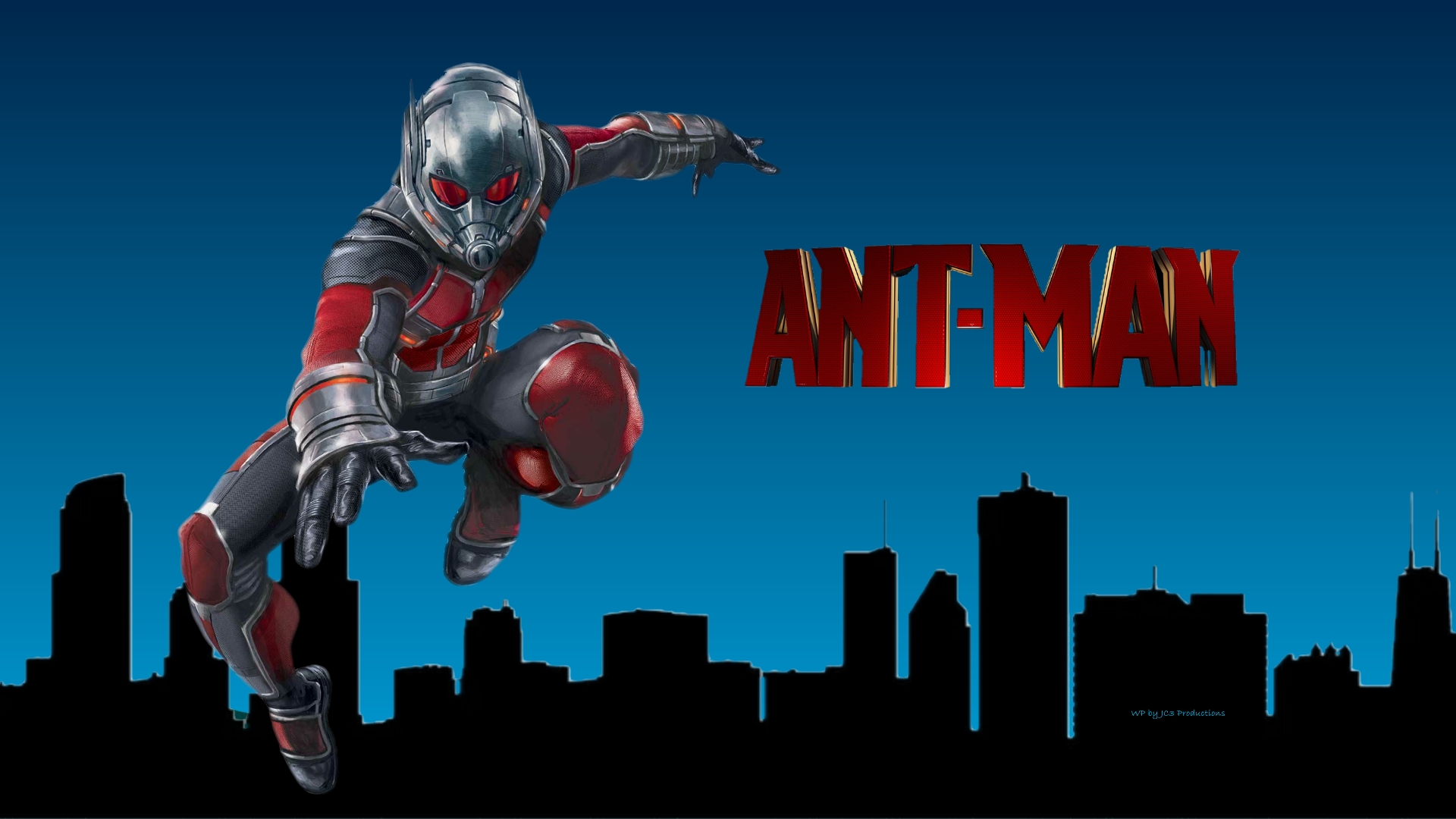 ANT MAN City Man Wallpaper