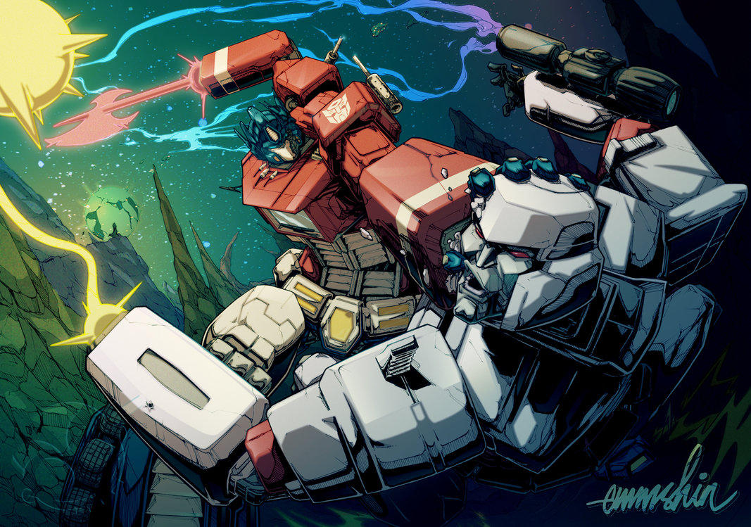 Optimus Prime vs. Megatron