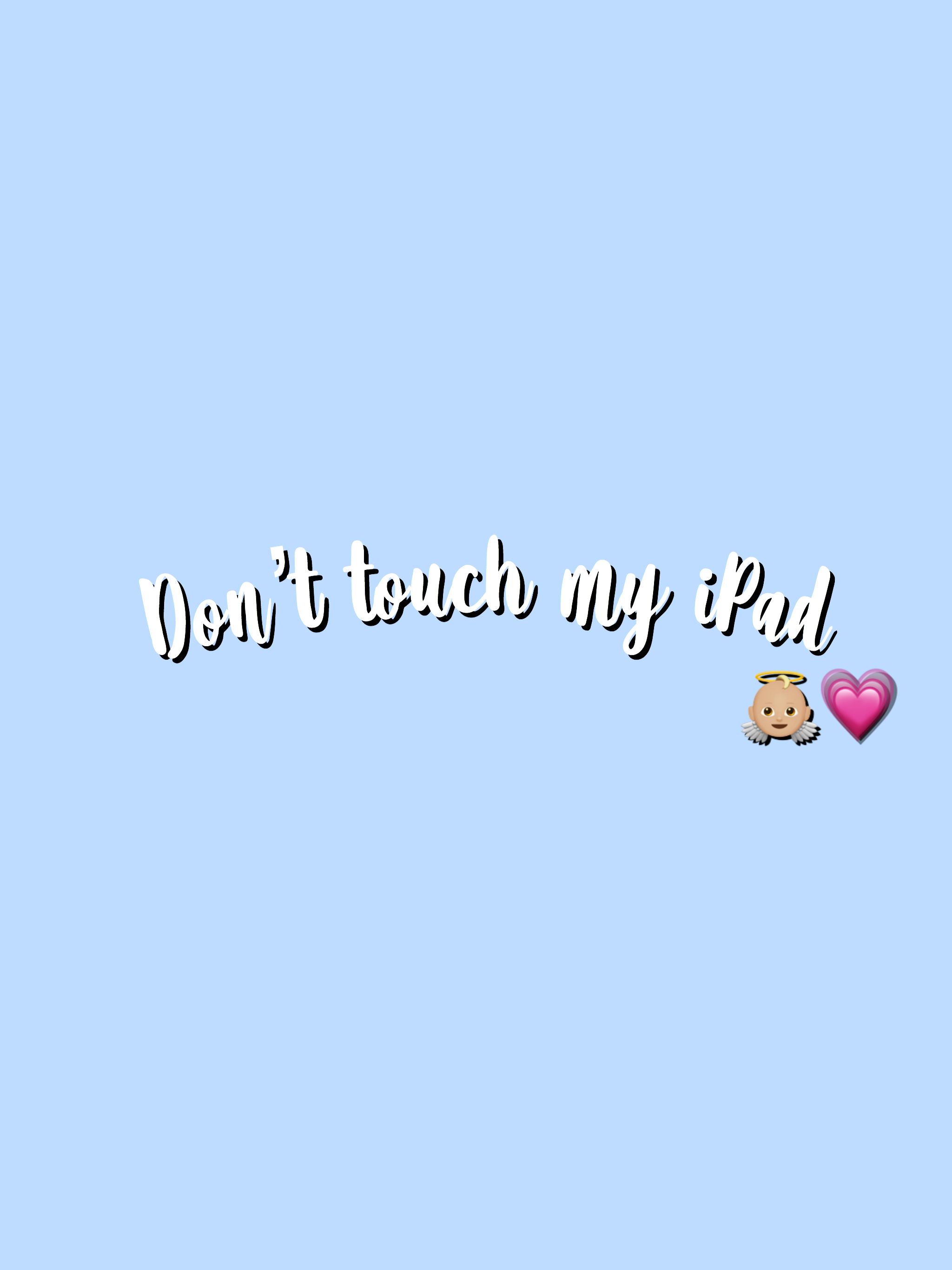 Funny Stitch  Dont Touch My iPad Stitch HD phone wallpaper  Pxfuel