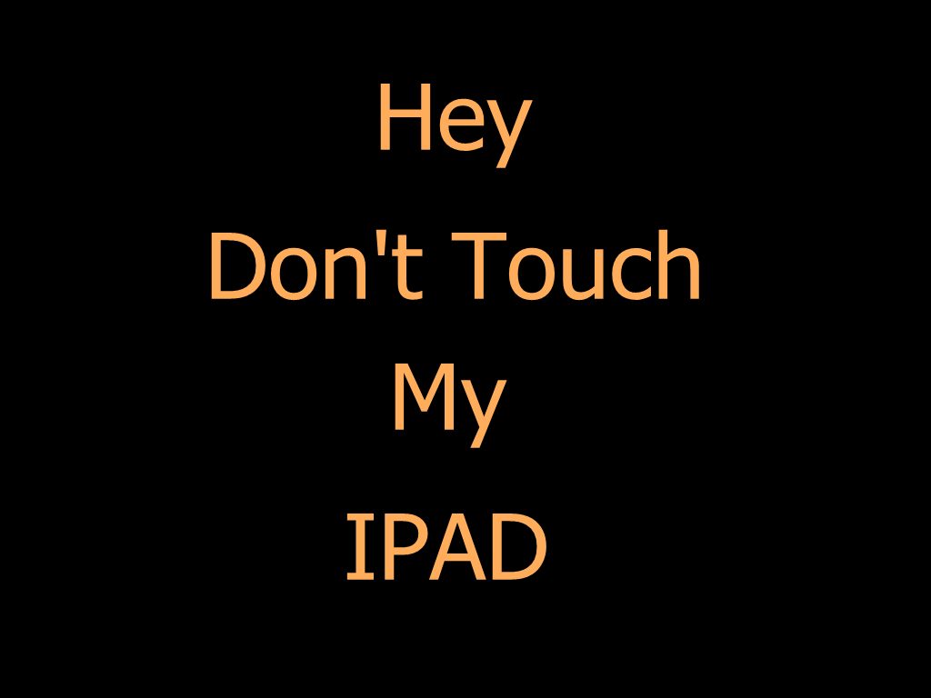 Don't Touch Quotes Wallpaper
