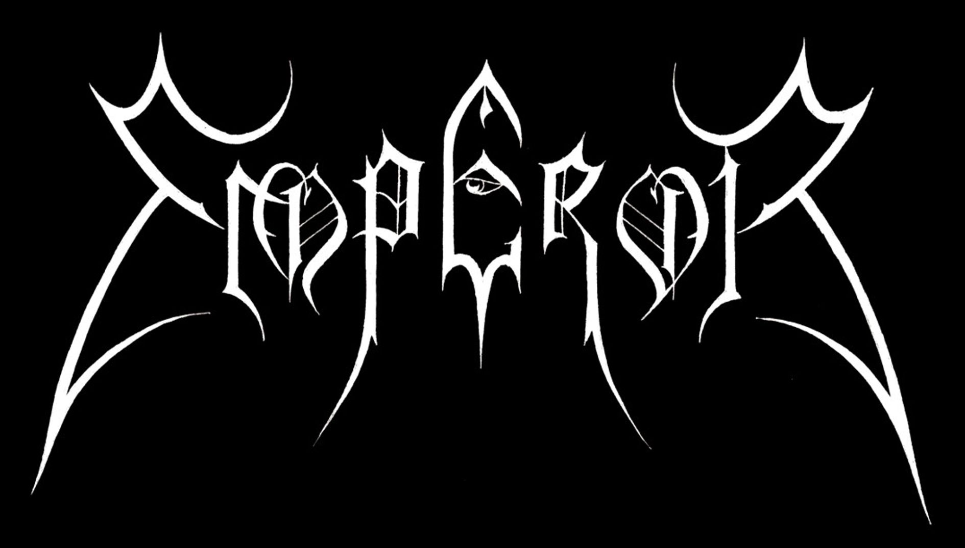 Emperor logo Black Metal canvas patch Wrath Of The Tyrant In The Nightside Eclipse. Metal music bands, Metal band logos, Black metal art