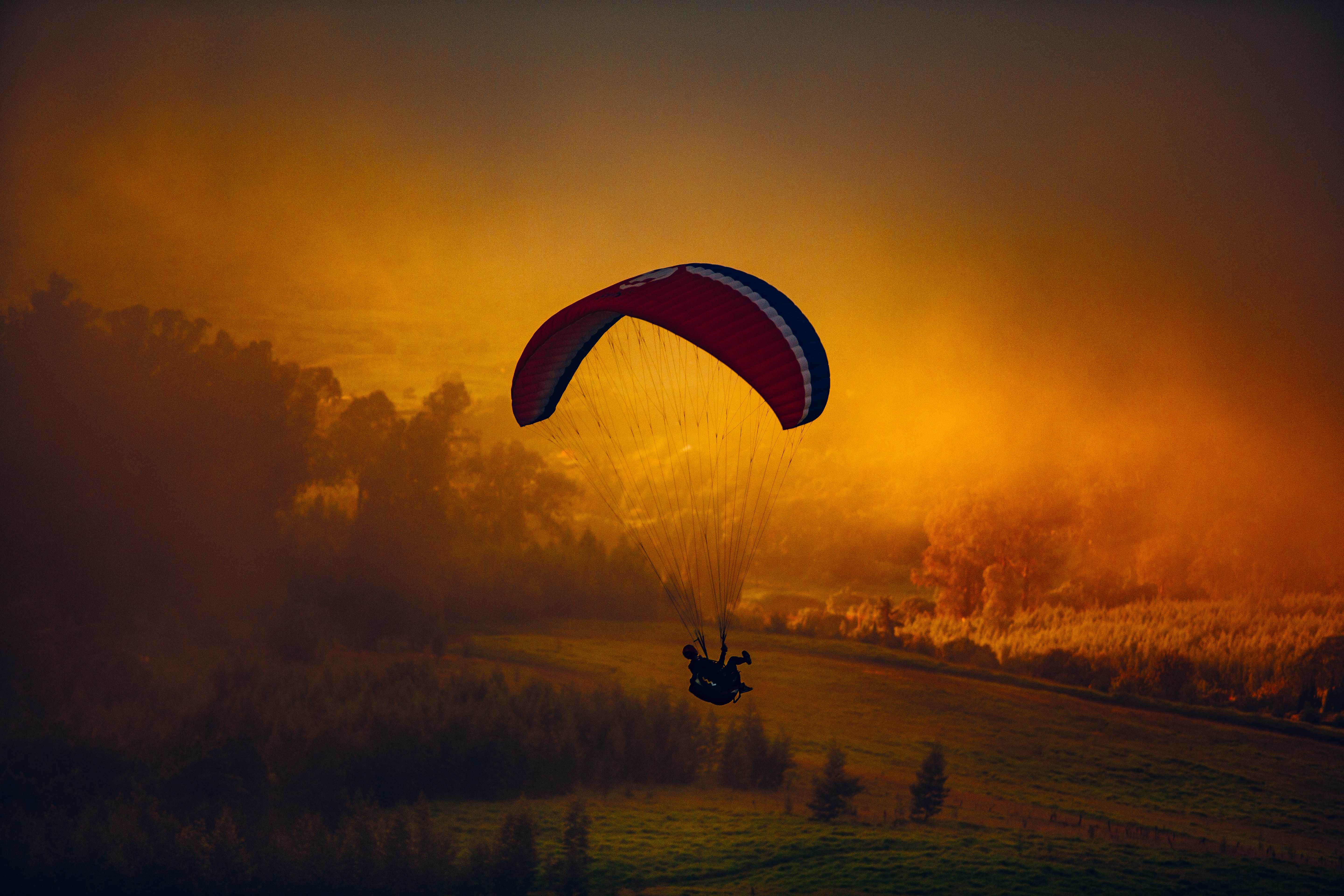 parachute HD wallpaper, background