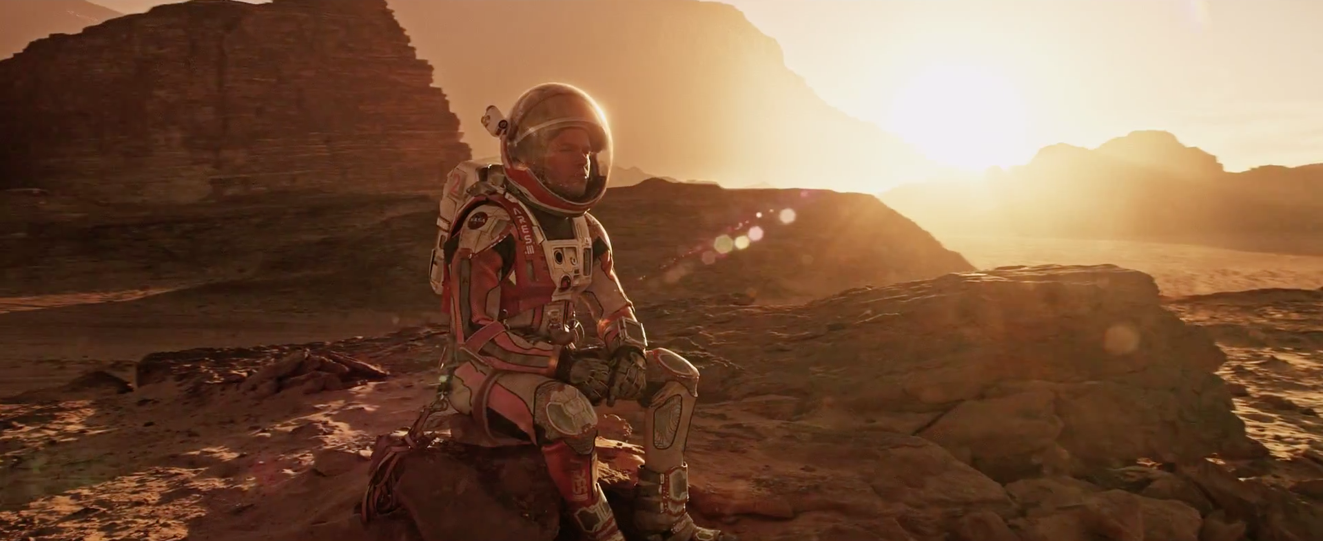 HD image from The Martian movie
