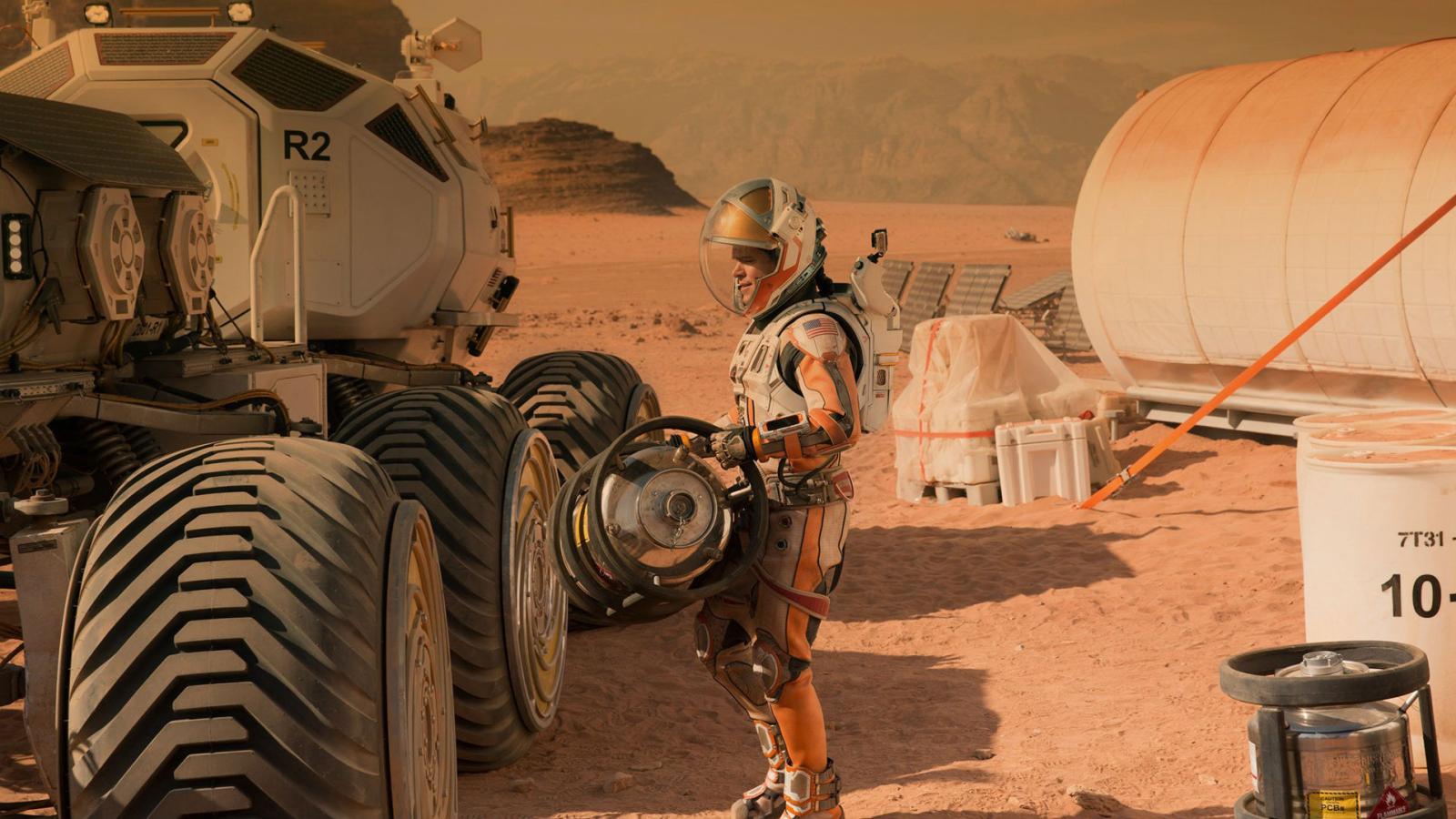 The actual NASA technologies that Matt Damon will use in the space survival film “The Martian”