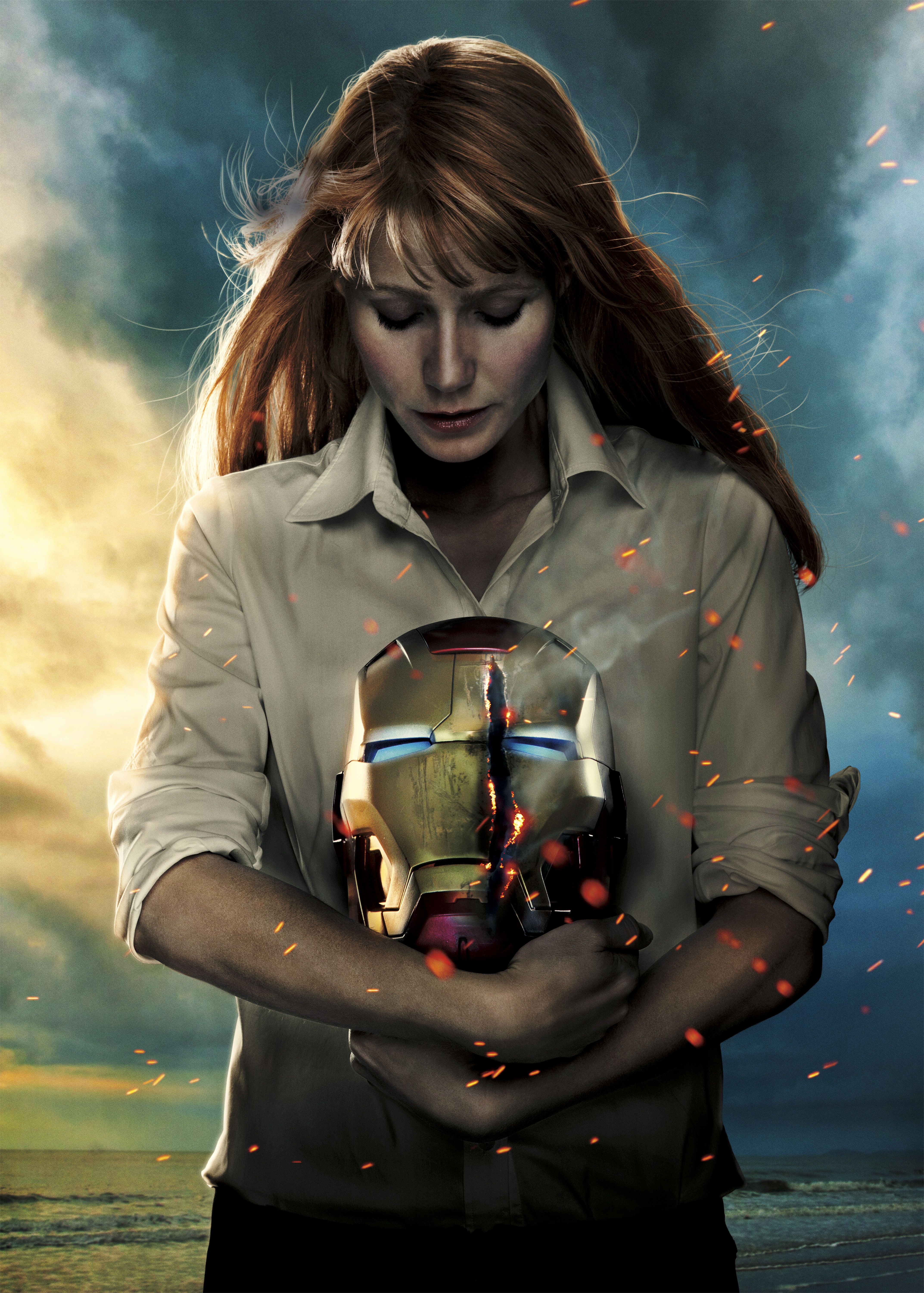 Pepper Potts. Iron man, Iron man 3, Man thing marvel