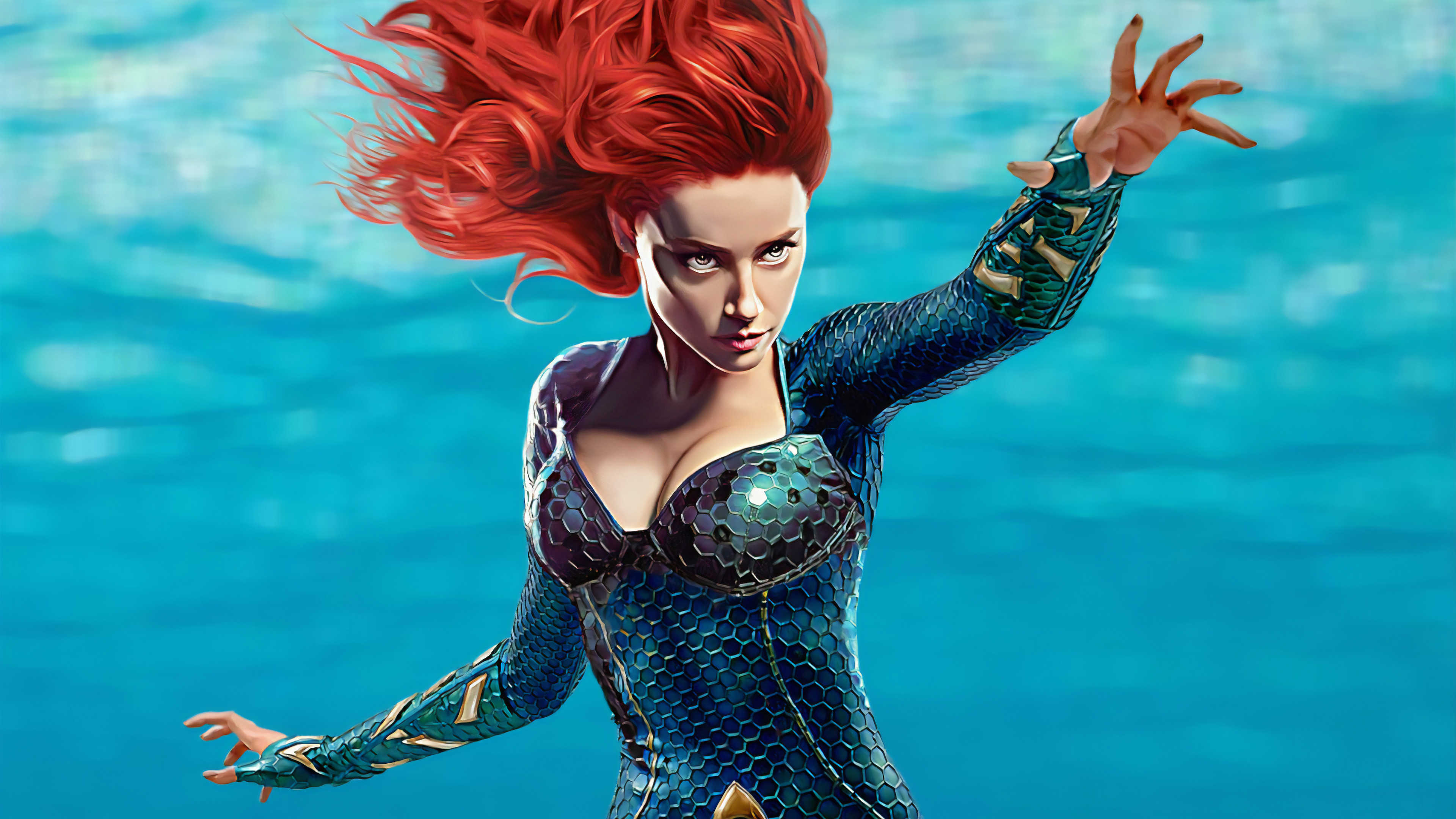 Amber Heard Aquaman Wallpaper HD