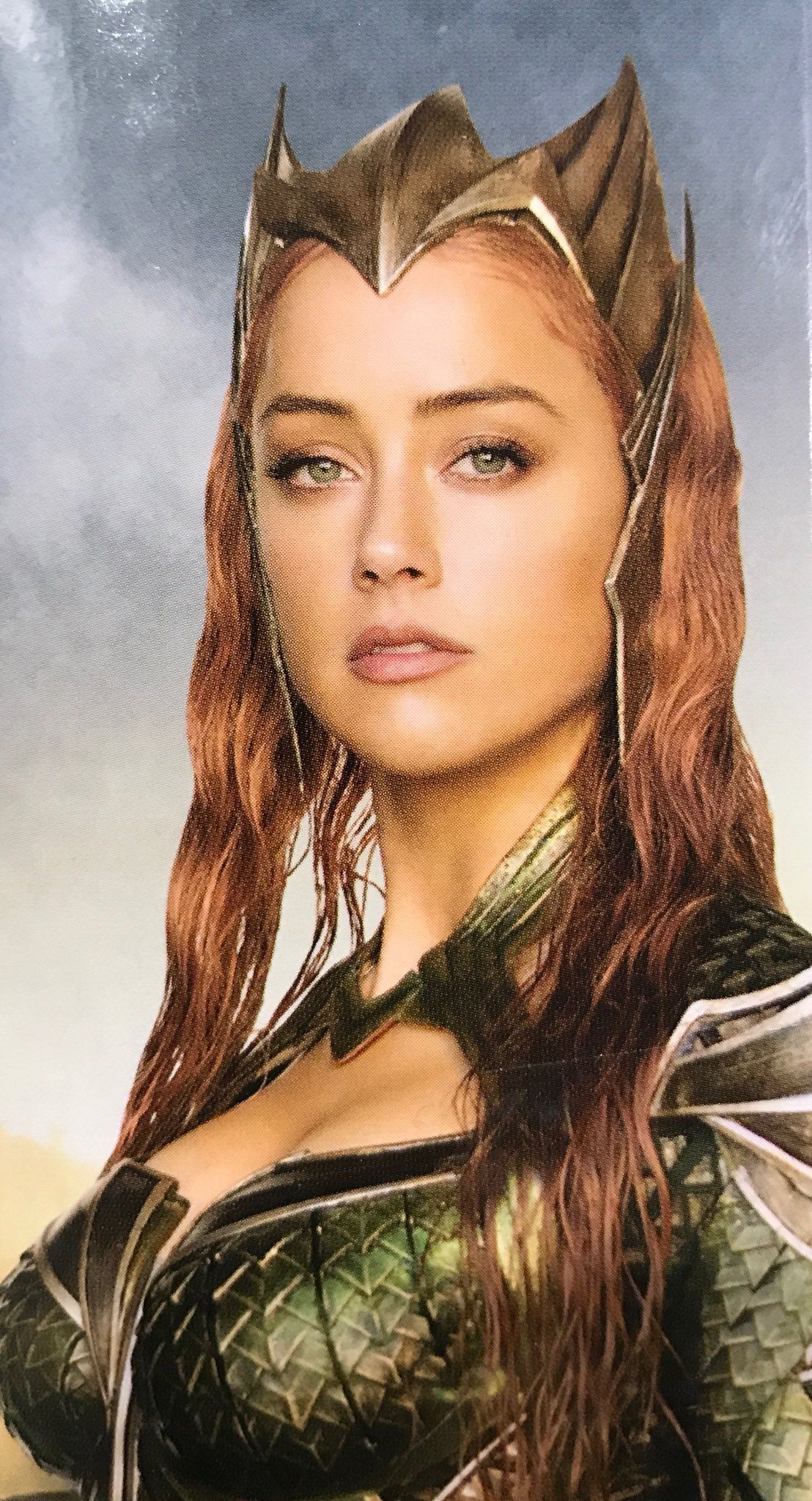 JUSTICE LEAGUE Promotional Image Provides A Stunning New Look At Amber Heard As Mera. Amber heard, Aquaman, Mera