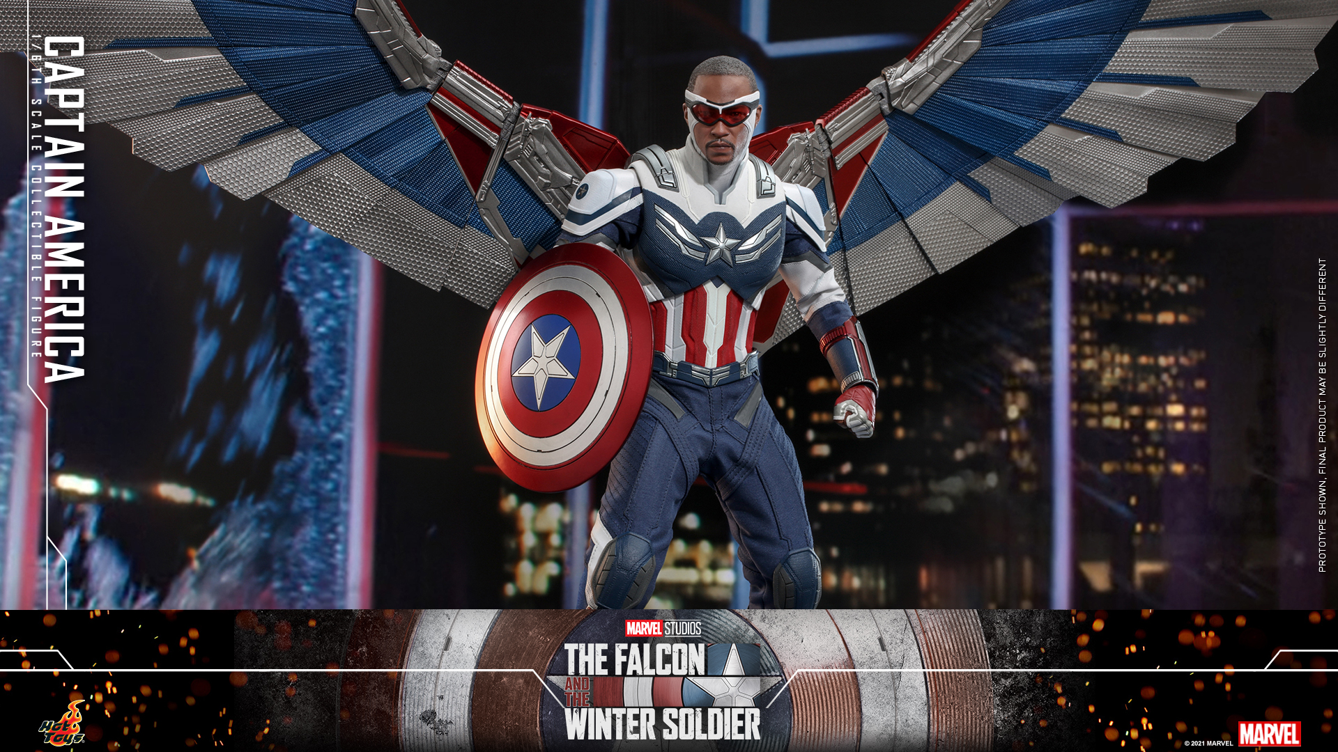 Captain America: Sam Wilson Hot Toys Action Figure Coming Soon