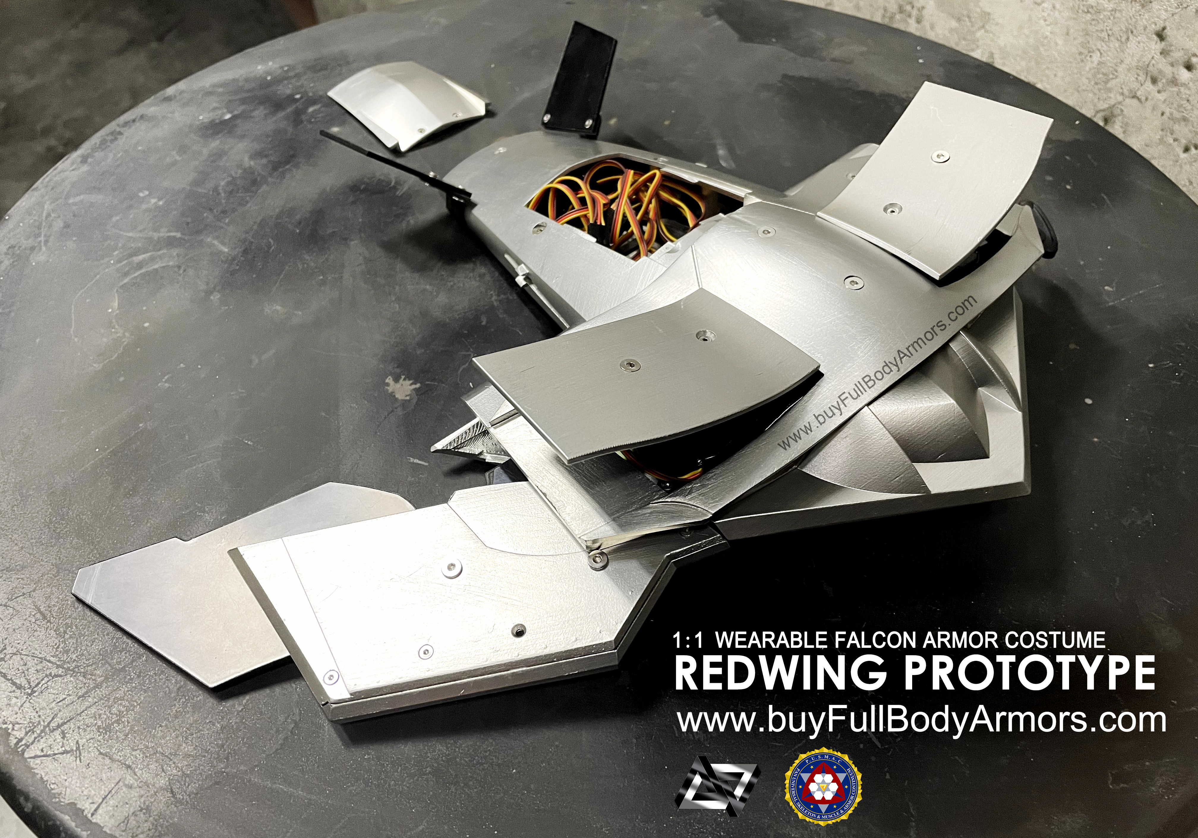 Buy Iron Man suit, Halo Master Chief armor, Batman costume, Star Wars armor. Falcon Suit Wearable Armor Costume R&D Full History BuyFullBodyArmors.com