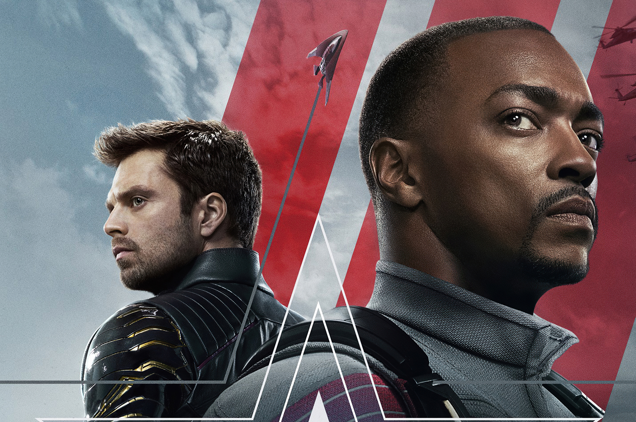 Bucky Barnes And Sam Wilson The Falcon And The Winter Soldier Chromebook Pixel HD 4k Wallpaper, Image, Background, Photo and Picture