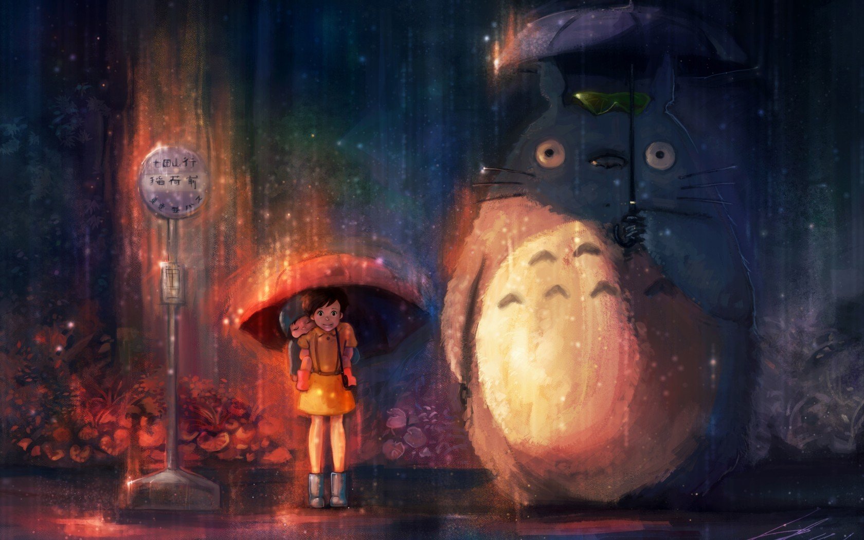 #anime, #My Neighbor Totoro, #Studio Ghibli, #Totoro, wallpaper. Mocah HD Wallpaper