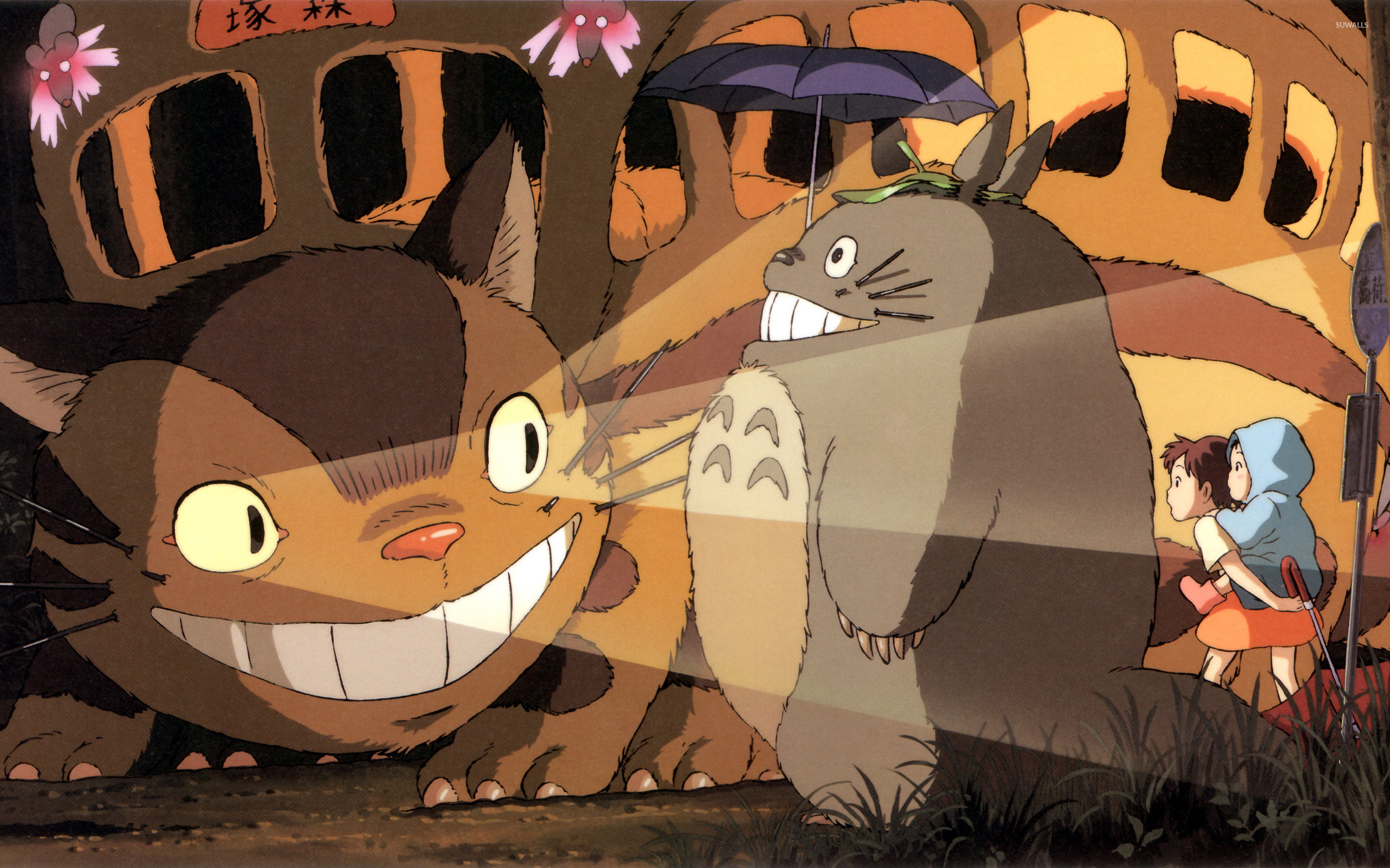 Catbus Neighbor Totoro wallpaper wallpaper