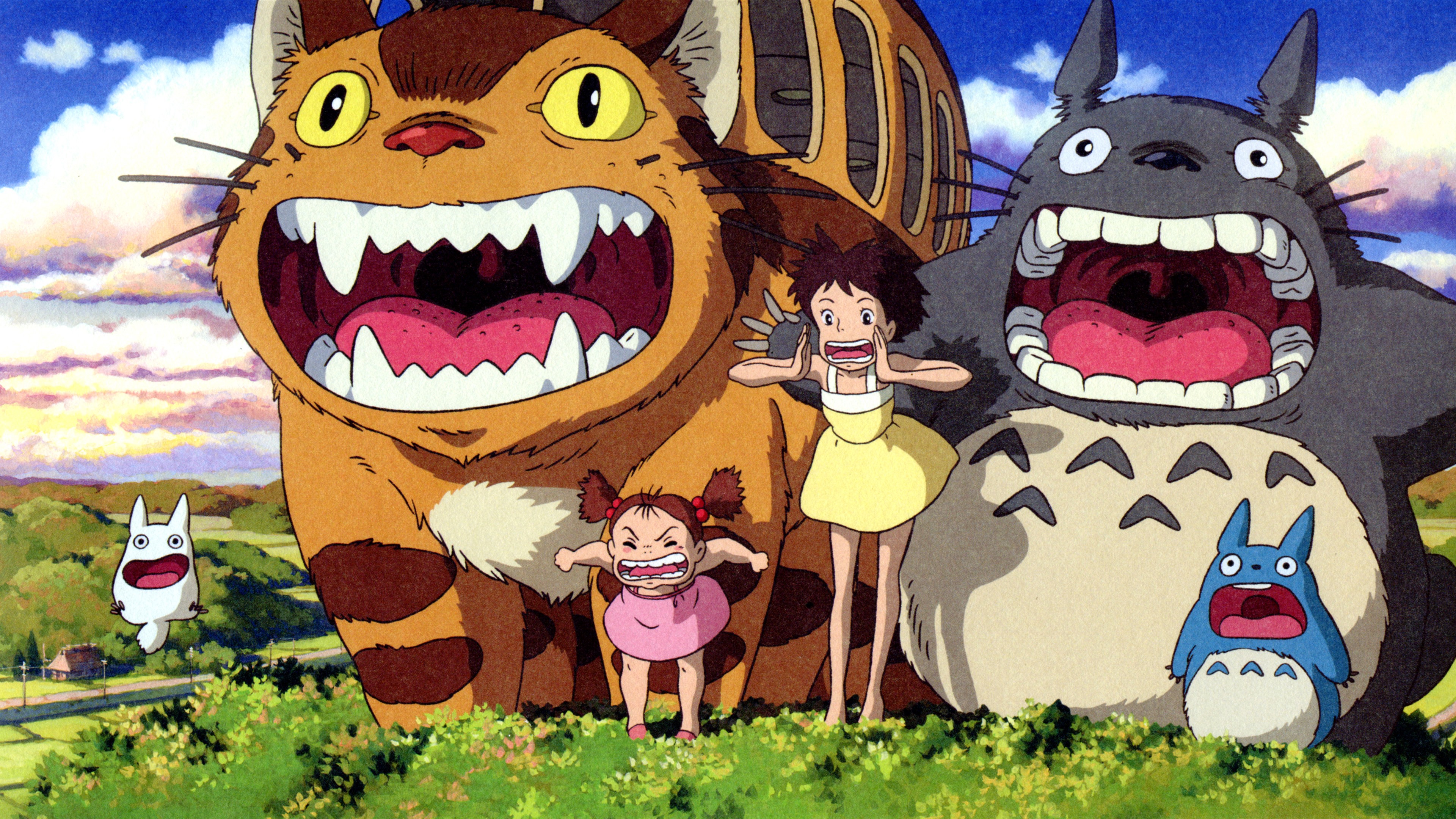 Wallpaper My Neighbor Totoro, Japanese anime 3840x2160 UHD 4K Picture, Image