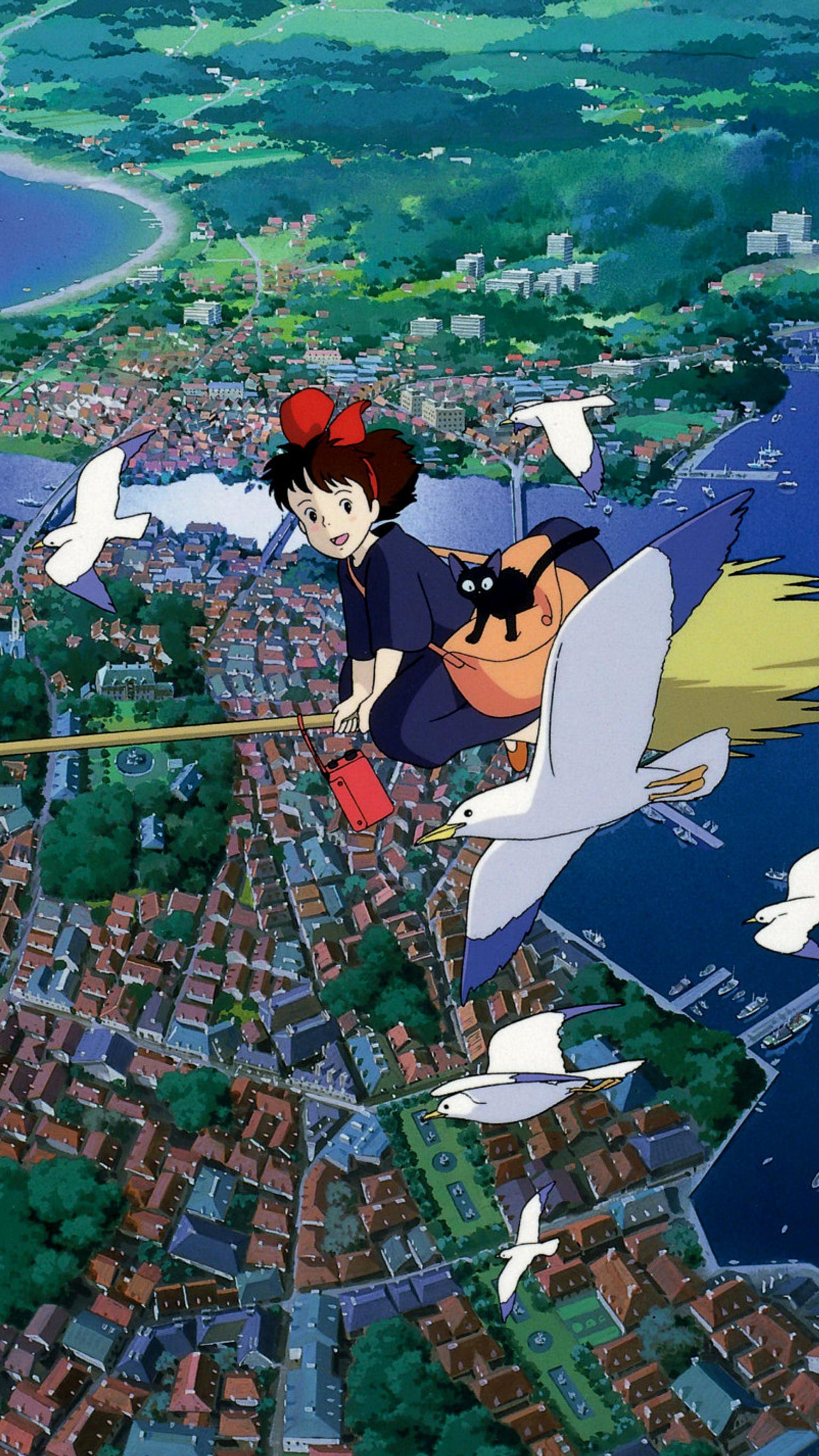 Delivery Studio Kiki Ghibli Servicewallpaper Wallpapers  Top Free Delivery  Studio Kiki Ghibli Servicewallpaper Backgrounds  WallpaperAccess