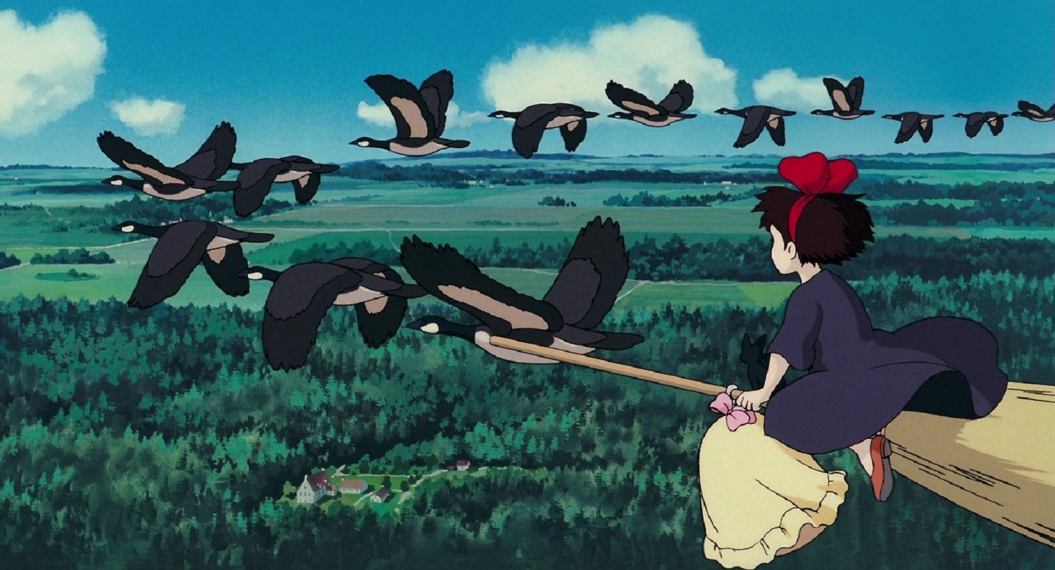 Studio Ghibli Kiki&;s Delivery Service Anime Anime Girls 1480x800 UHD Wallpaper. Walldump HD and UHD Wallpaper