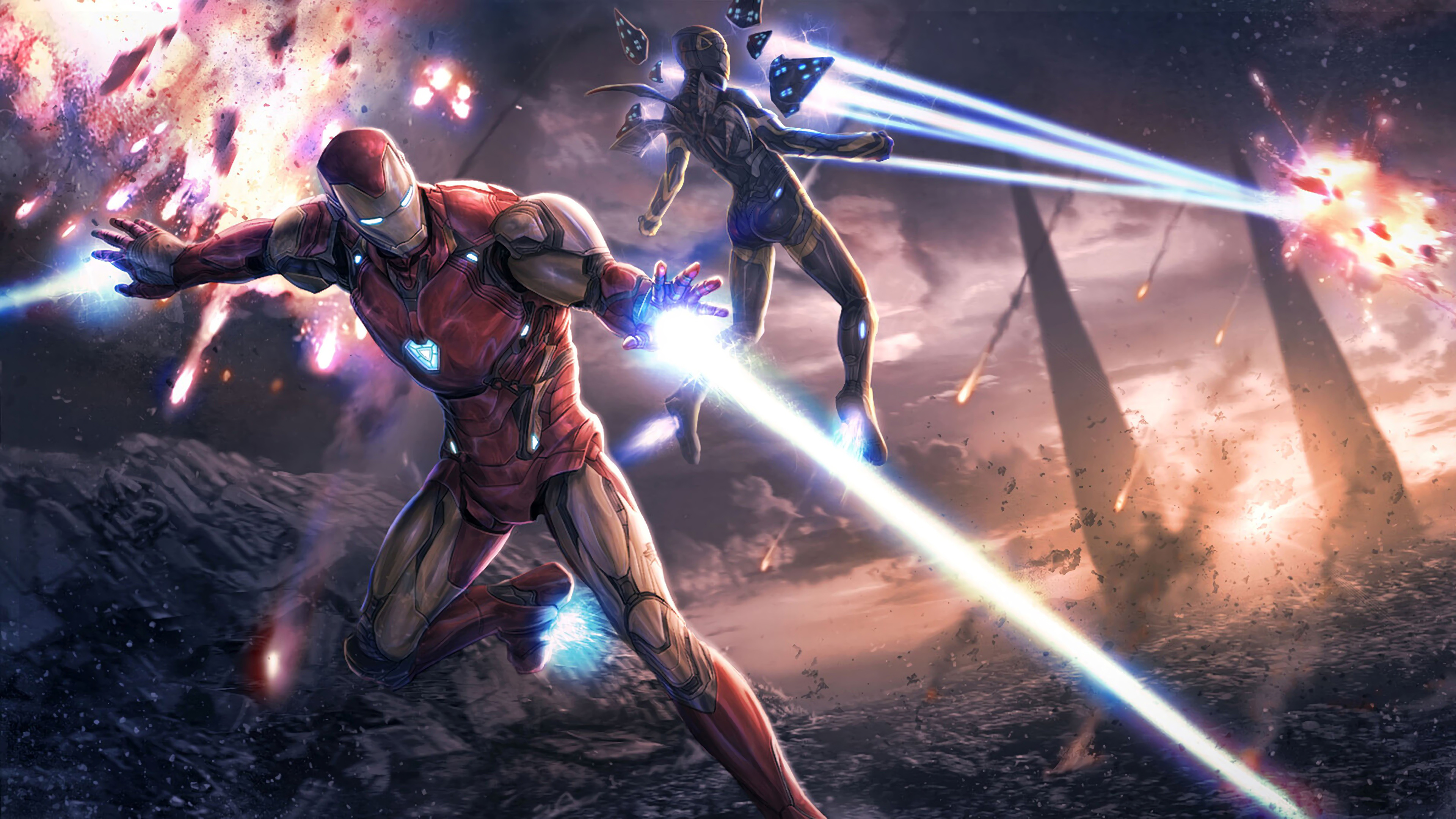 Iron Man, Iron Rescue, Avengers Endgame, 4K wallpaper. Mocah HD Wallpaper