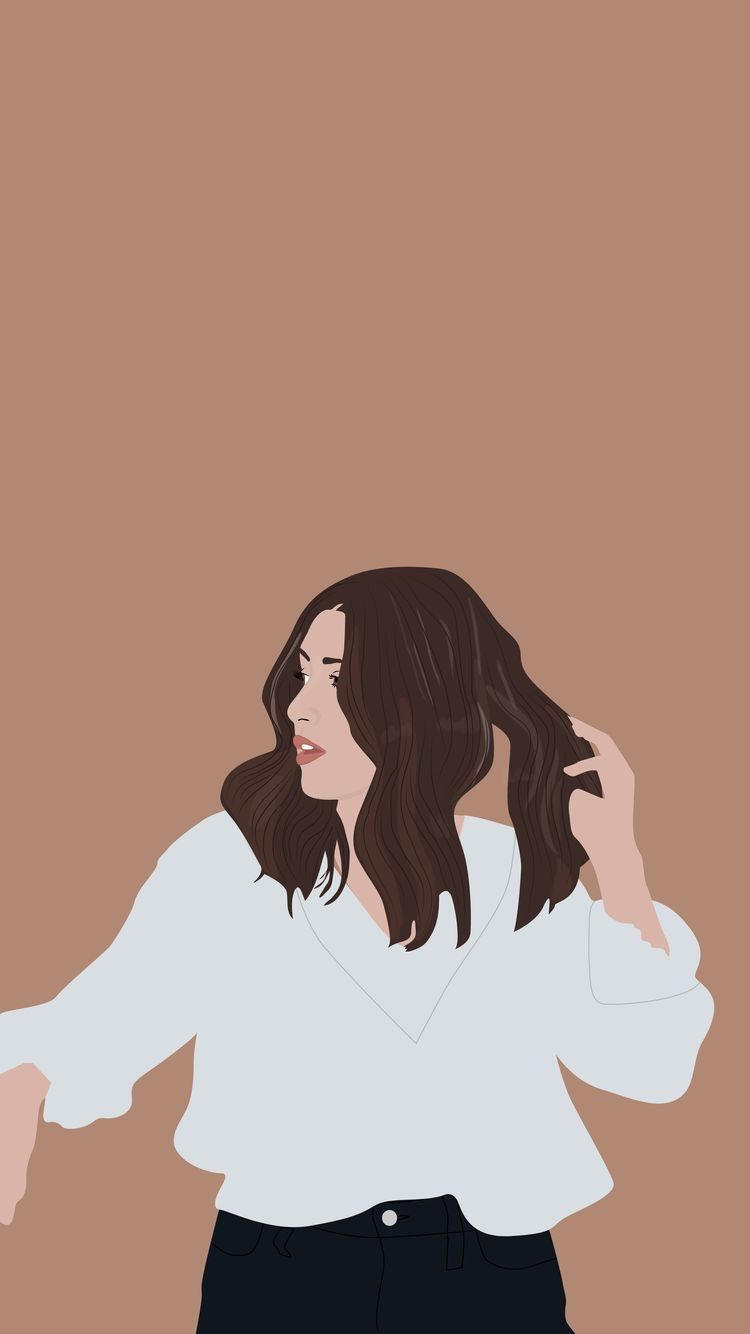 Fondo de pantalla ✨. Illustration art girl, Portrait illustration, Girls cartoon art