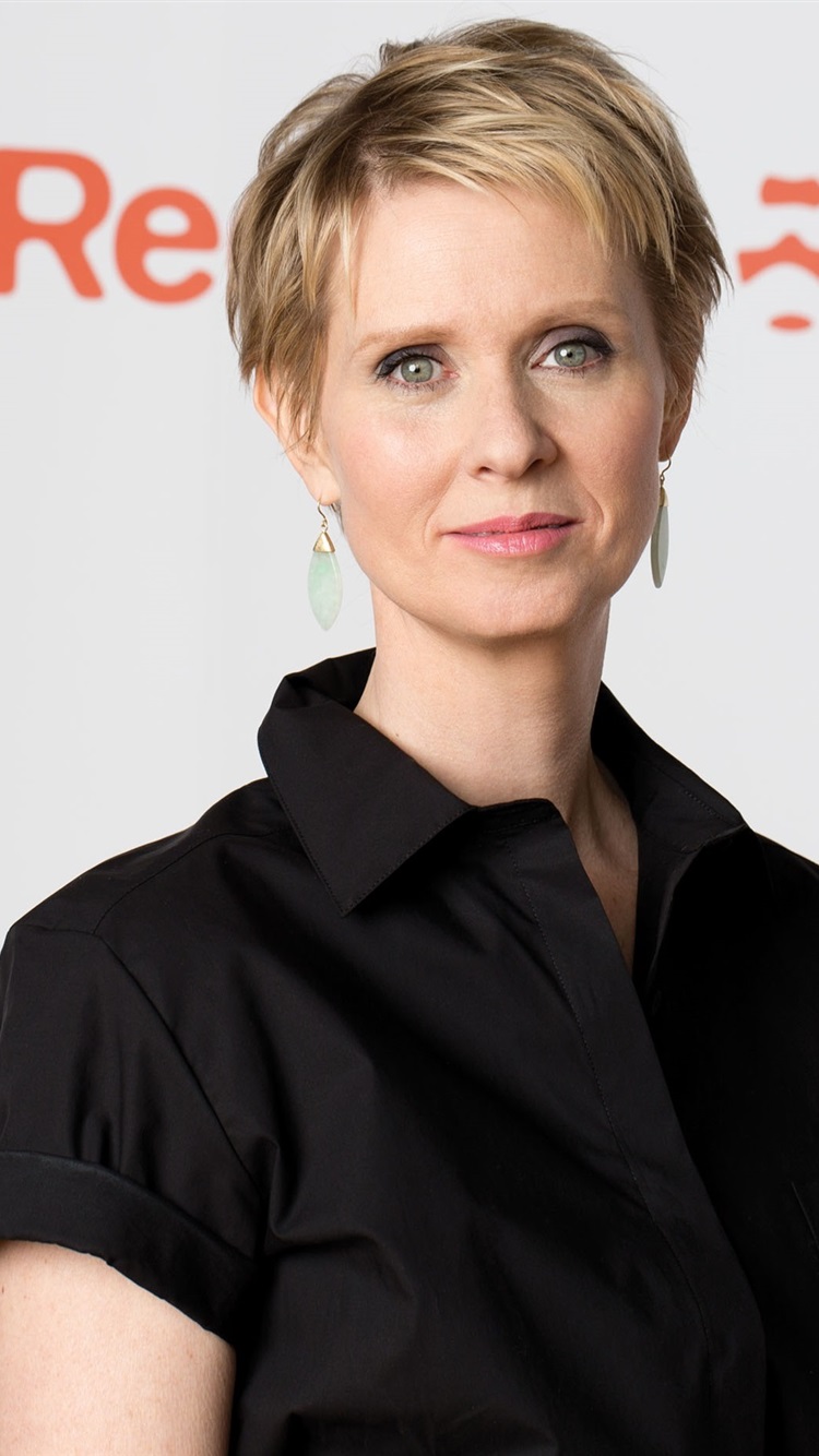 Cynthia Nixon 01 750x1334 IPhone 8 7 6 6S Wallpaper, Background, Picture, Image