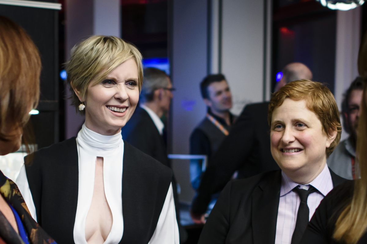 On Cynthia Nixon's “openly gay” run for governor and bisexual erasure
