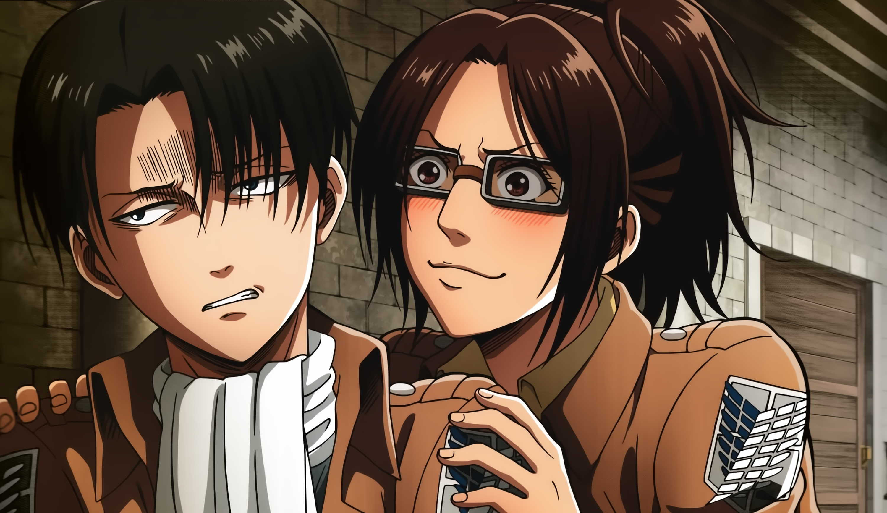 Levi And Hange Wallpapers Wallpaper Cave