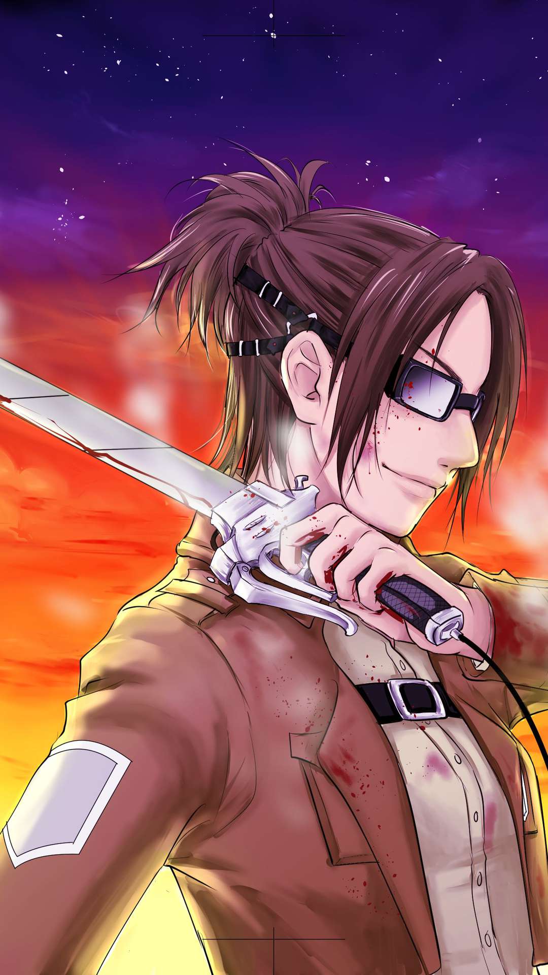 Hange Zoe Wallpaper for iPhone and Android