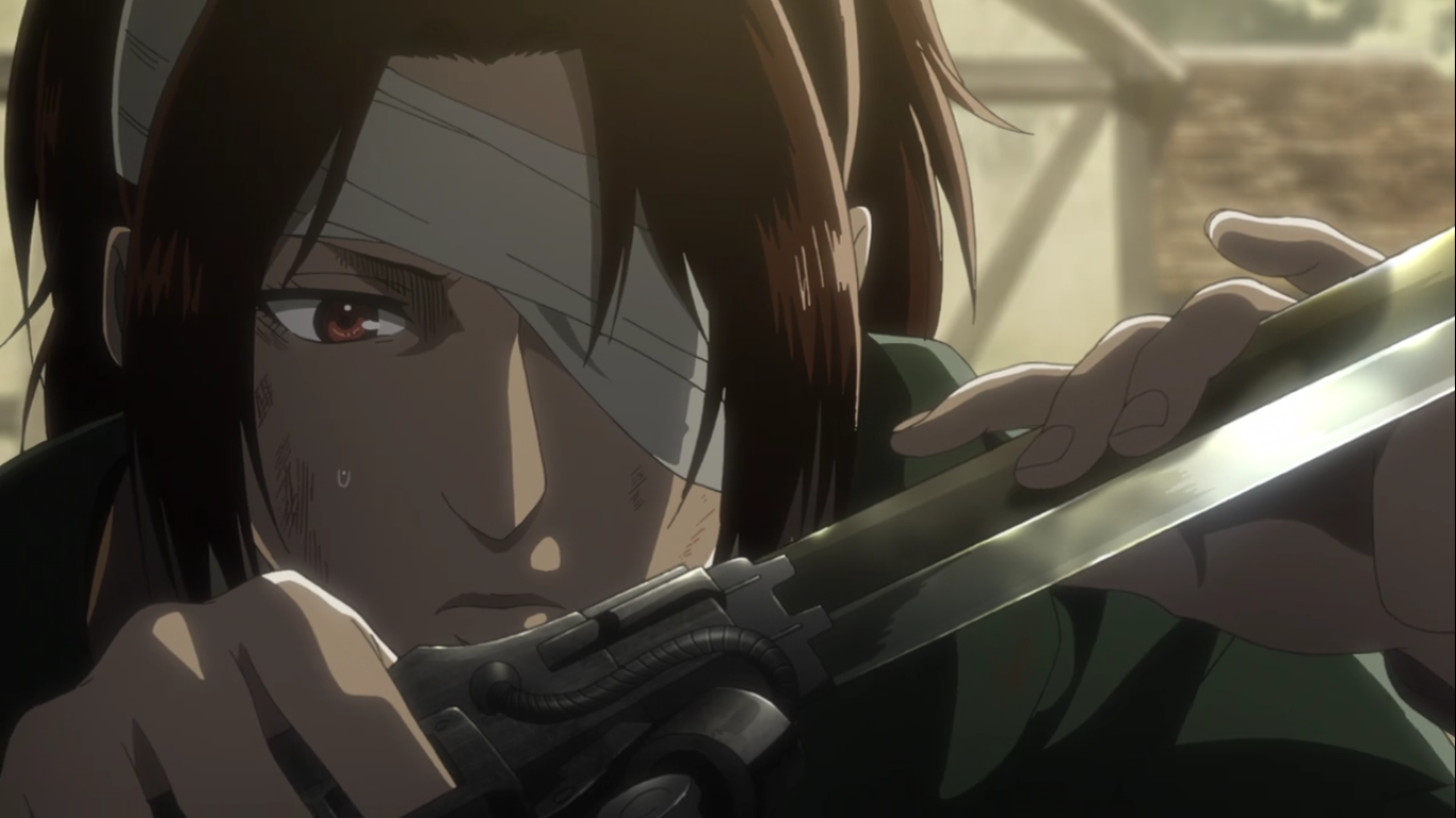 Hange Zoë (Anime). Attack on Titan