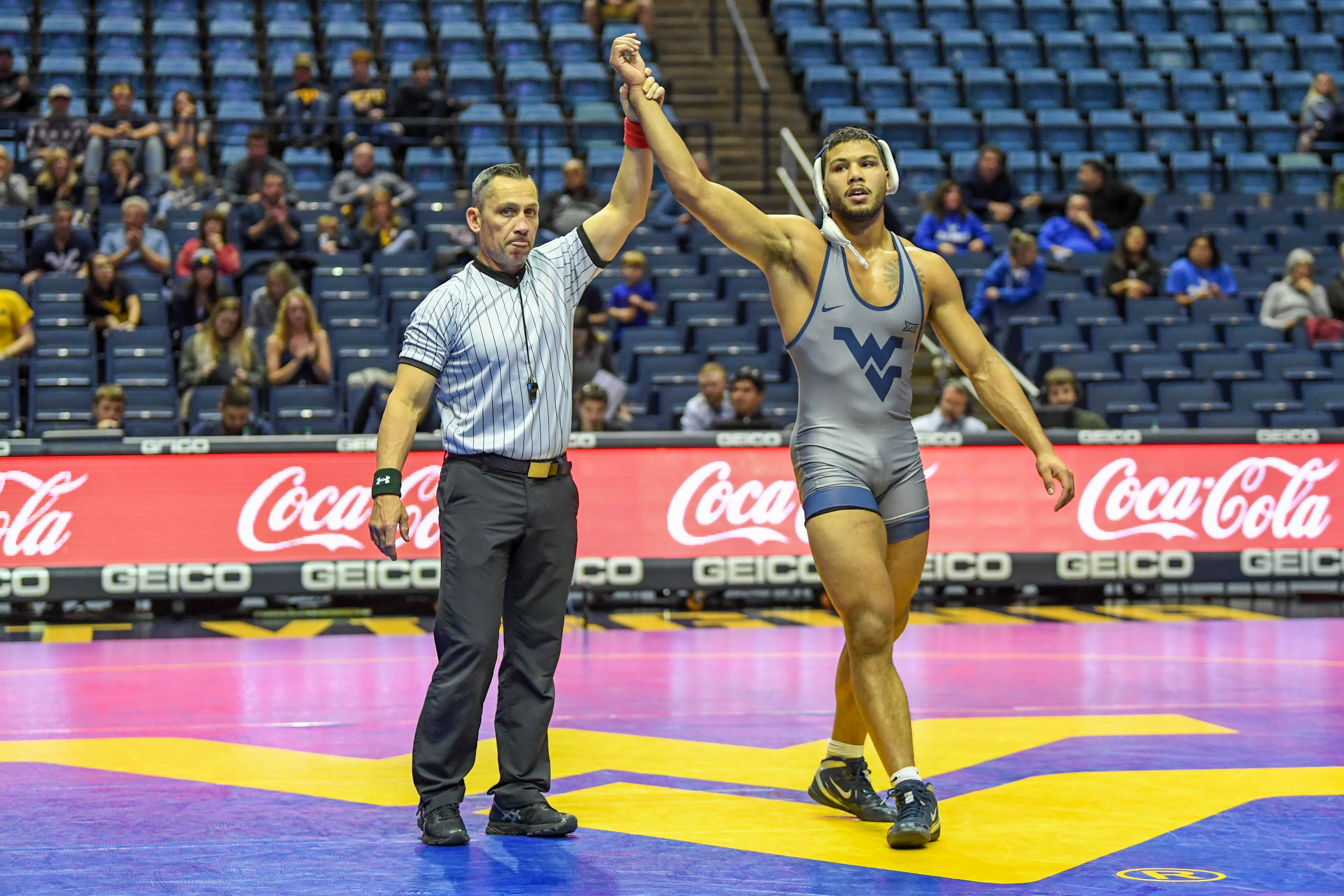 WVU wrestlers prep for nationals