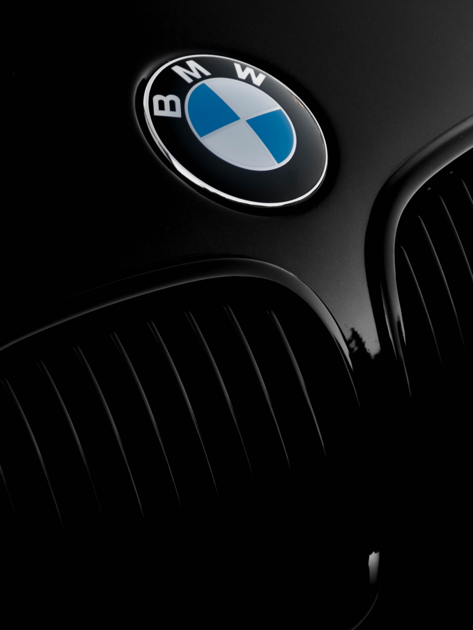 BMW Z3 Wallpaper 4K, BMW Logo, Black Cars, Black Background, Black Dark