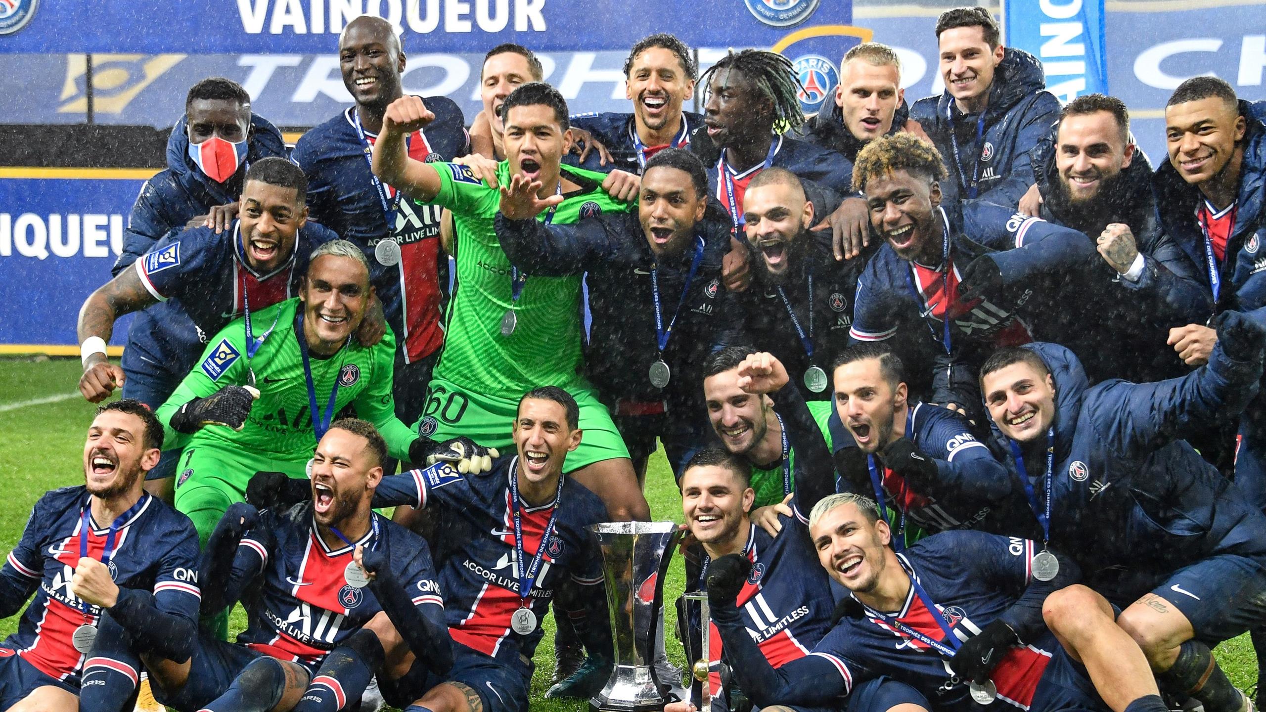 Neymar Scores From The Spot As Paris Saint Germain Clinch French Super Cup Win Over Marseille
