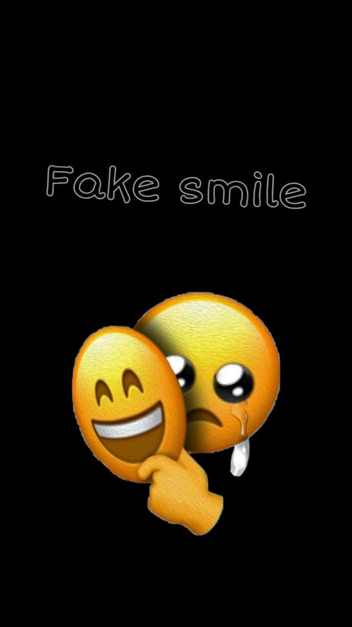 Fake Smile Emoji Wallpapers - Wallpaper Cave
