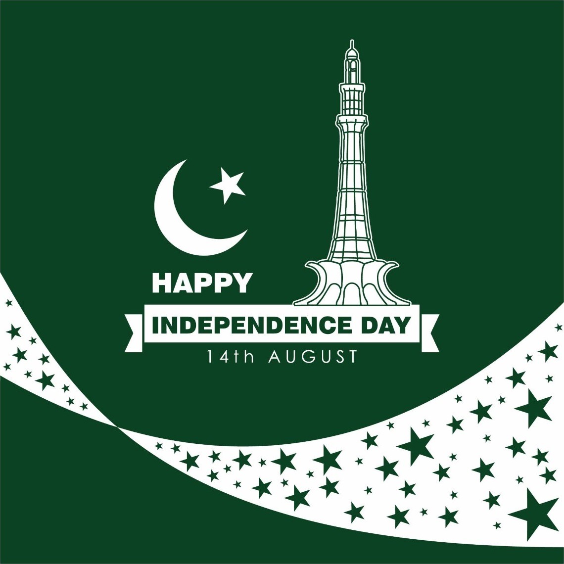 Happy Independence Day (14 August) 2021 Image Free Download